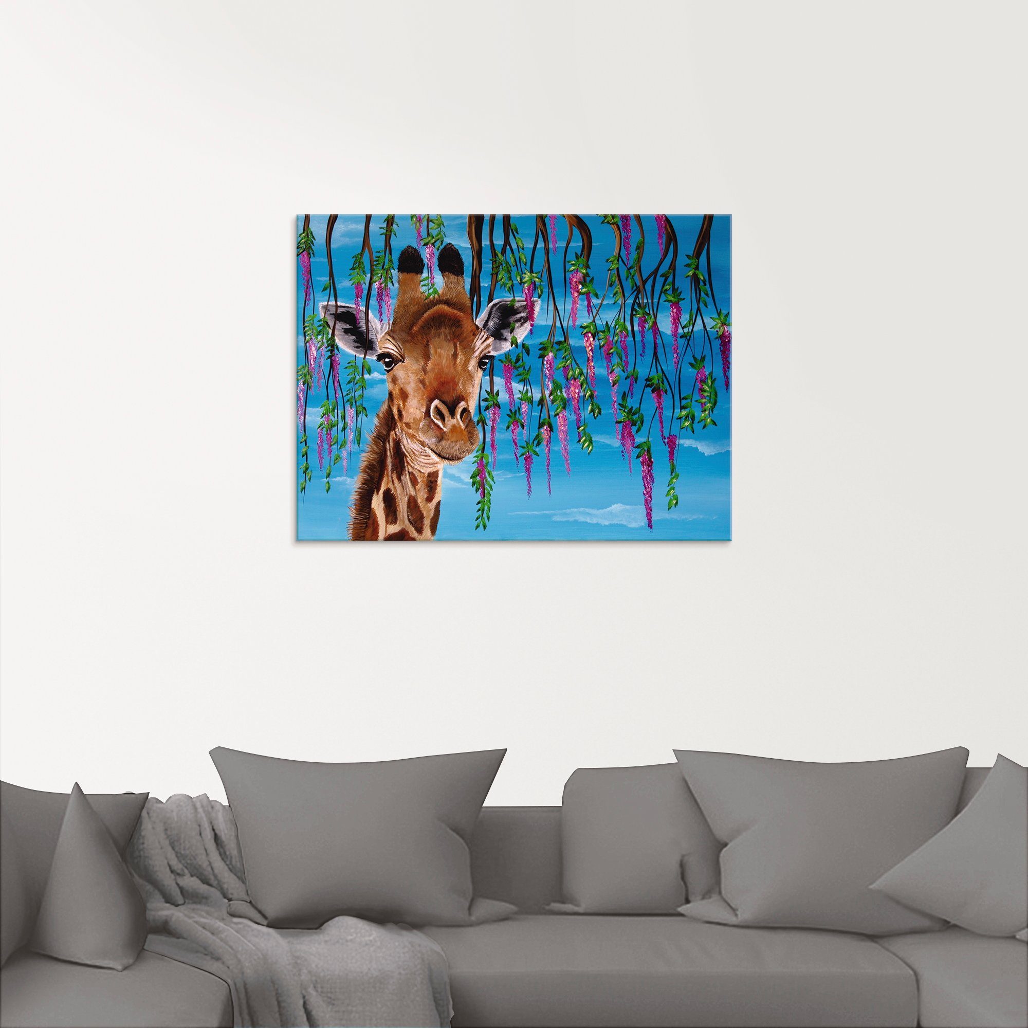 Artland Glasbild »Giraffe«, Wildtiere (1 Stück)-kaufen