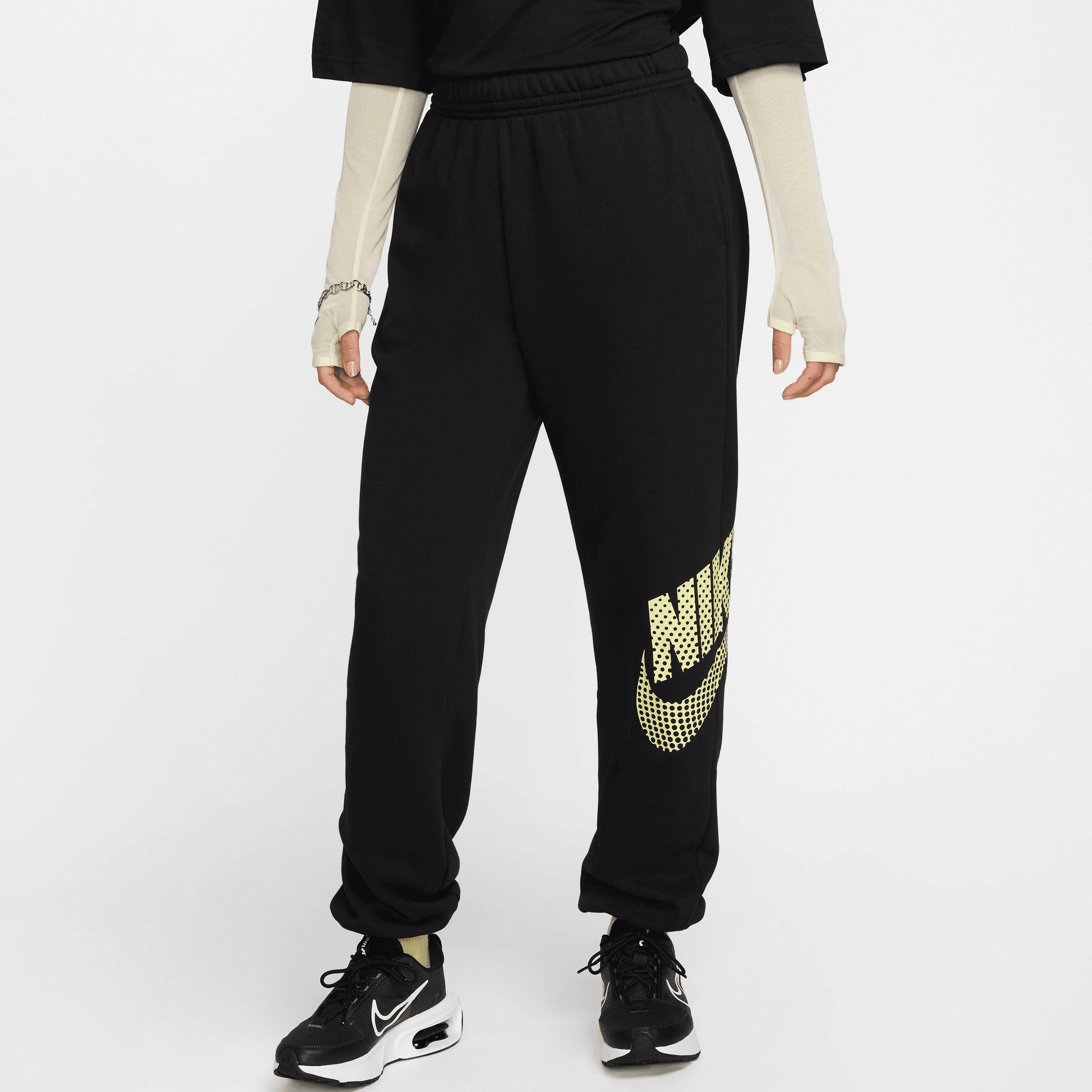 Nike Sportswear Jogginghose W NSW FLC OS PANT DNC | Turnhosen