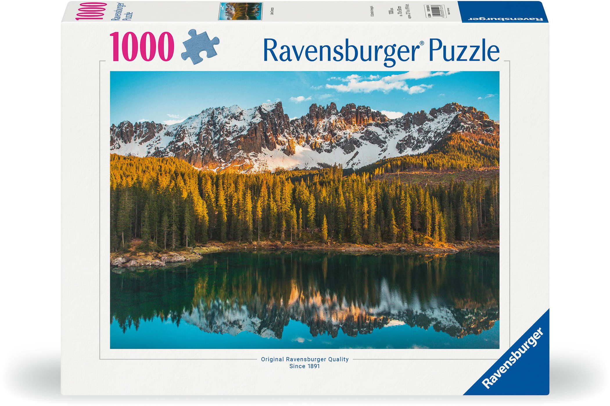 Ravensburger Puzzle 1000 Teile Puzzle Karersee 12001207, 1000 Puzzleteile