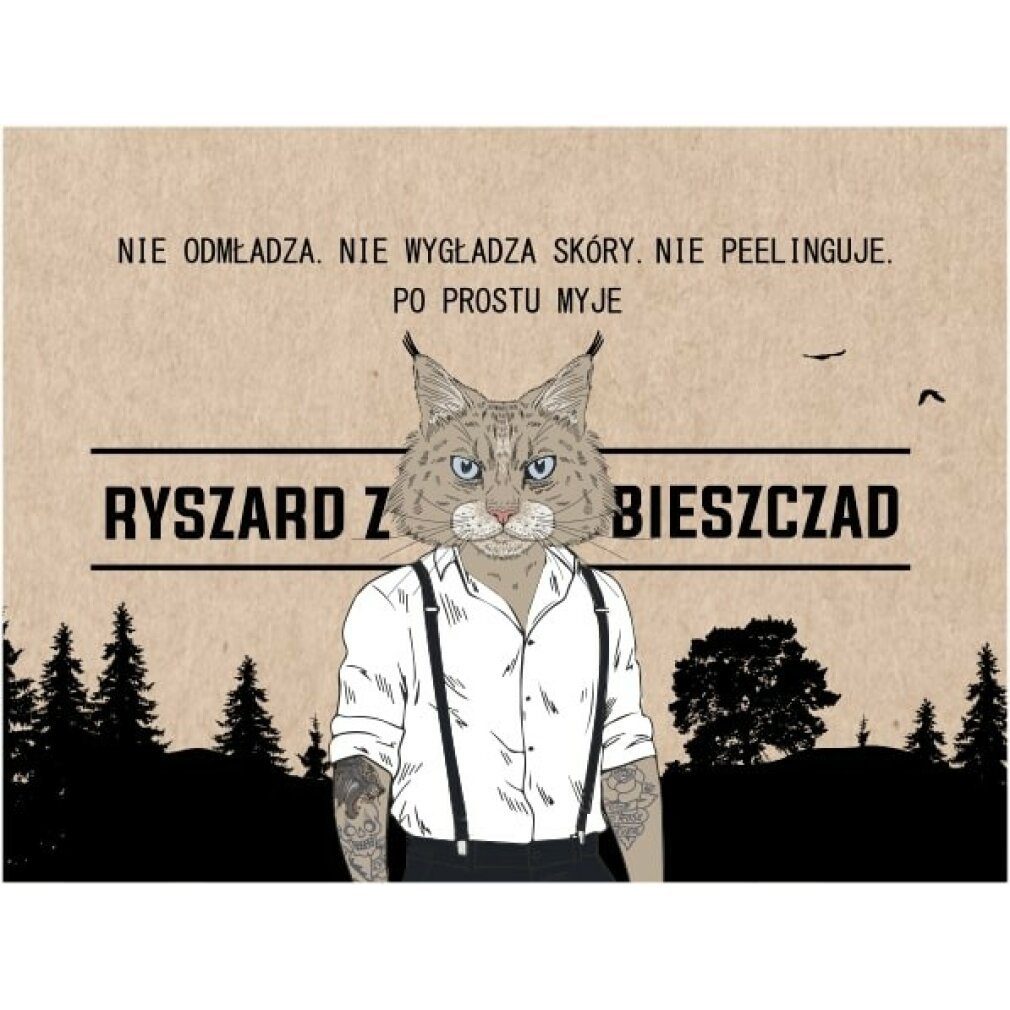 Laq Gesichtsmaske Rys Seife für Männer