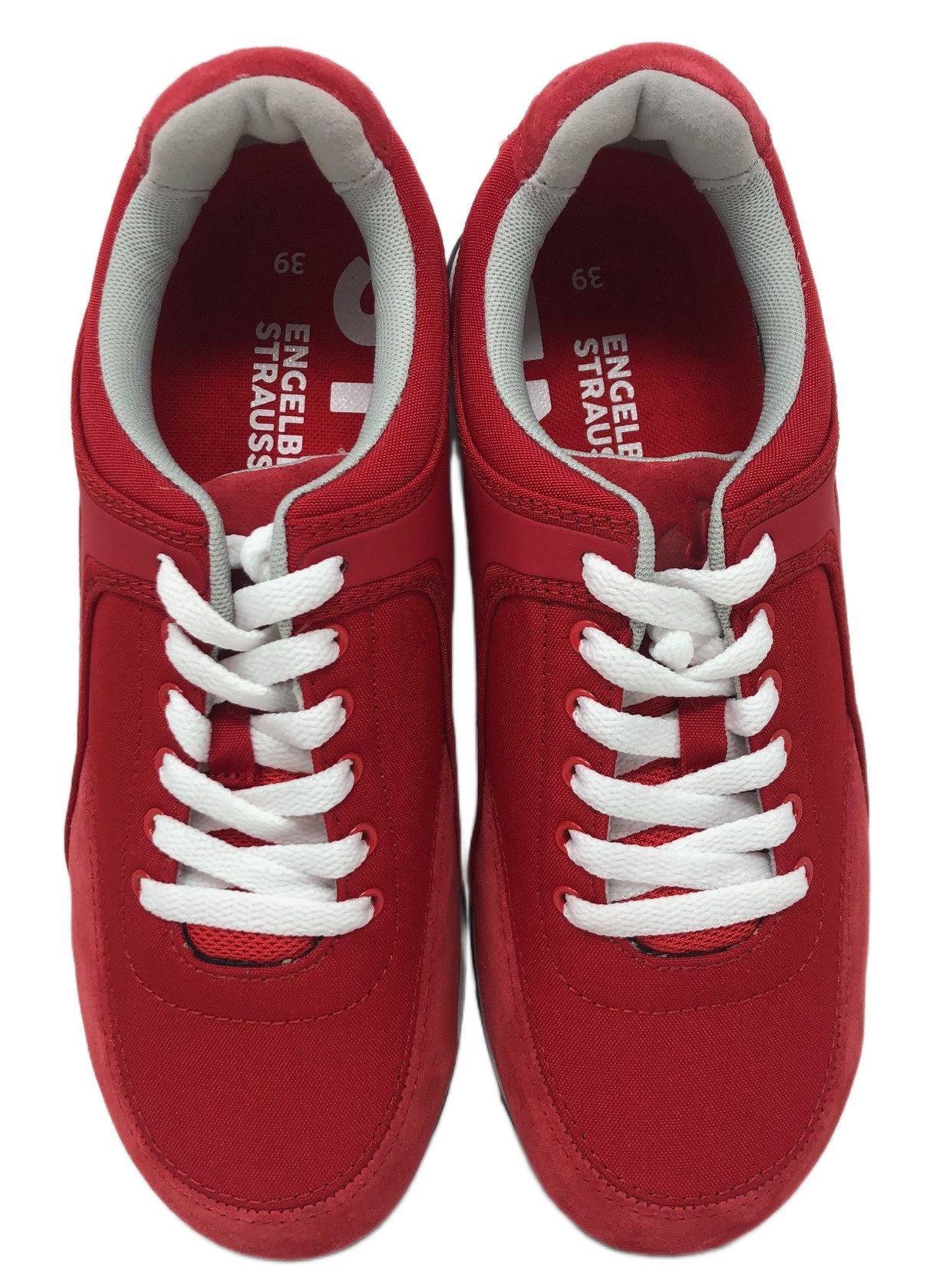 Engelbert Strauss e.s. S1P Sicherheitshalbschuhe Sutur MIT Stahlkappe feuerrot Sicherheitsschuh durchtrittsicher