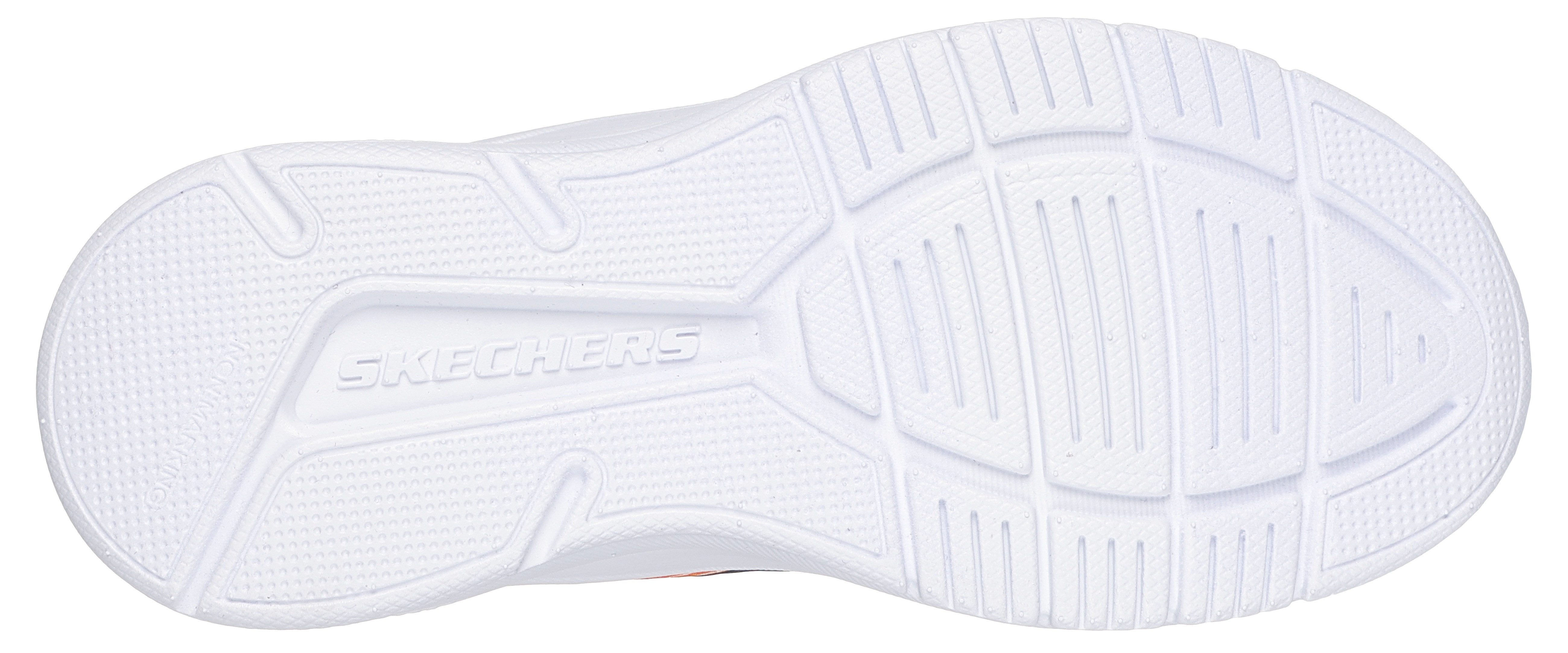 Skechers MICROSPEC ADVANCE Sneaker Klettschuh in cooler Farbkombination, Größenschablone zum Download