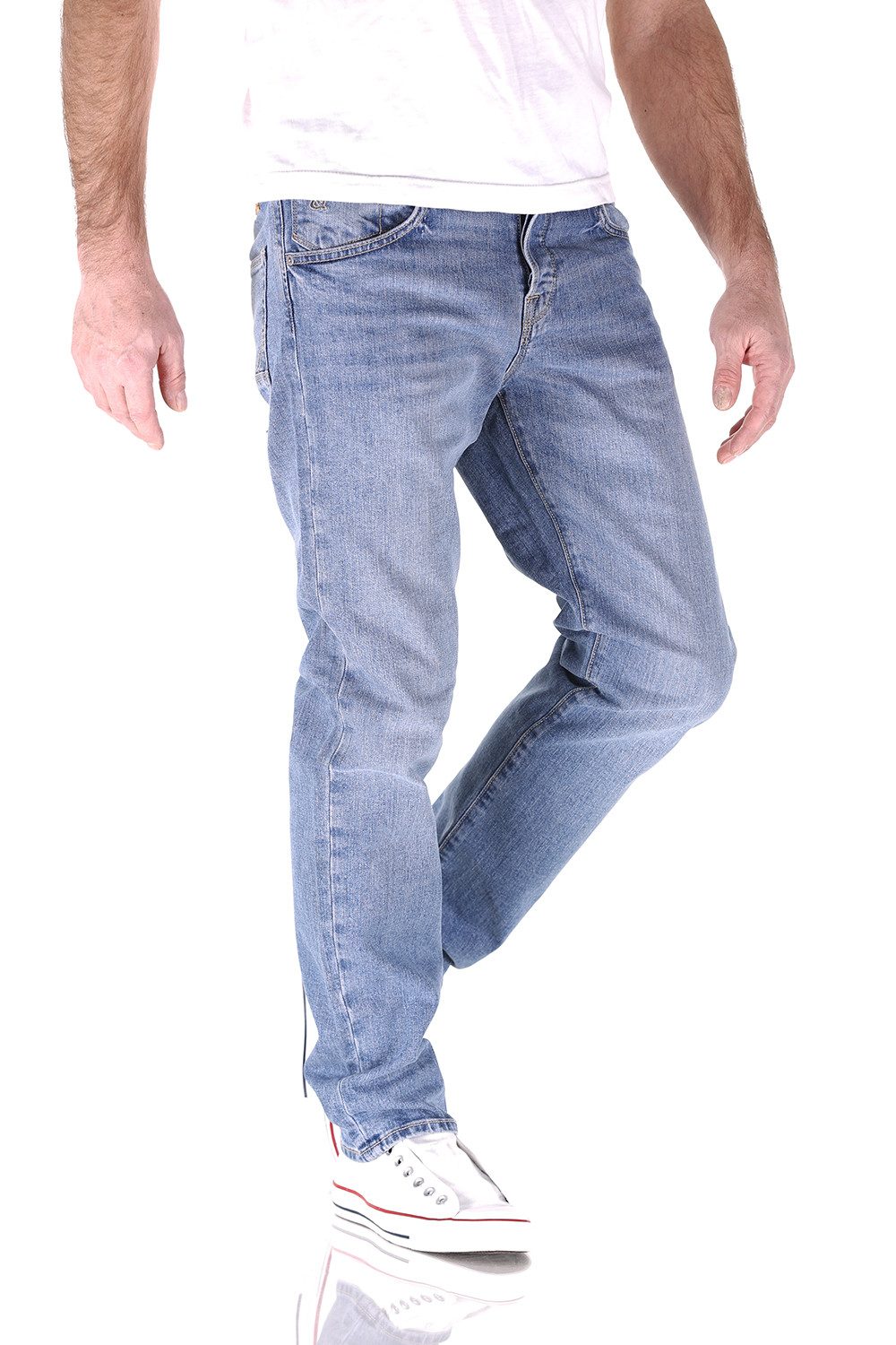 Jack & Jones Comfort-fit-Jeans Jack & Jones Mike Original Comfort Tapered H günstig online kaufen