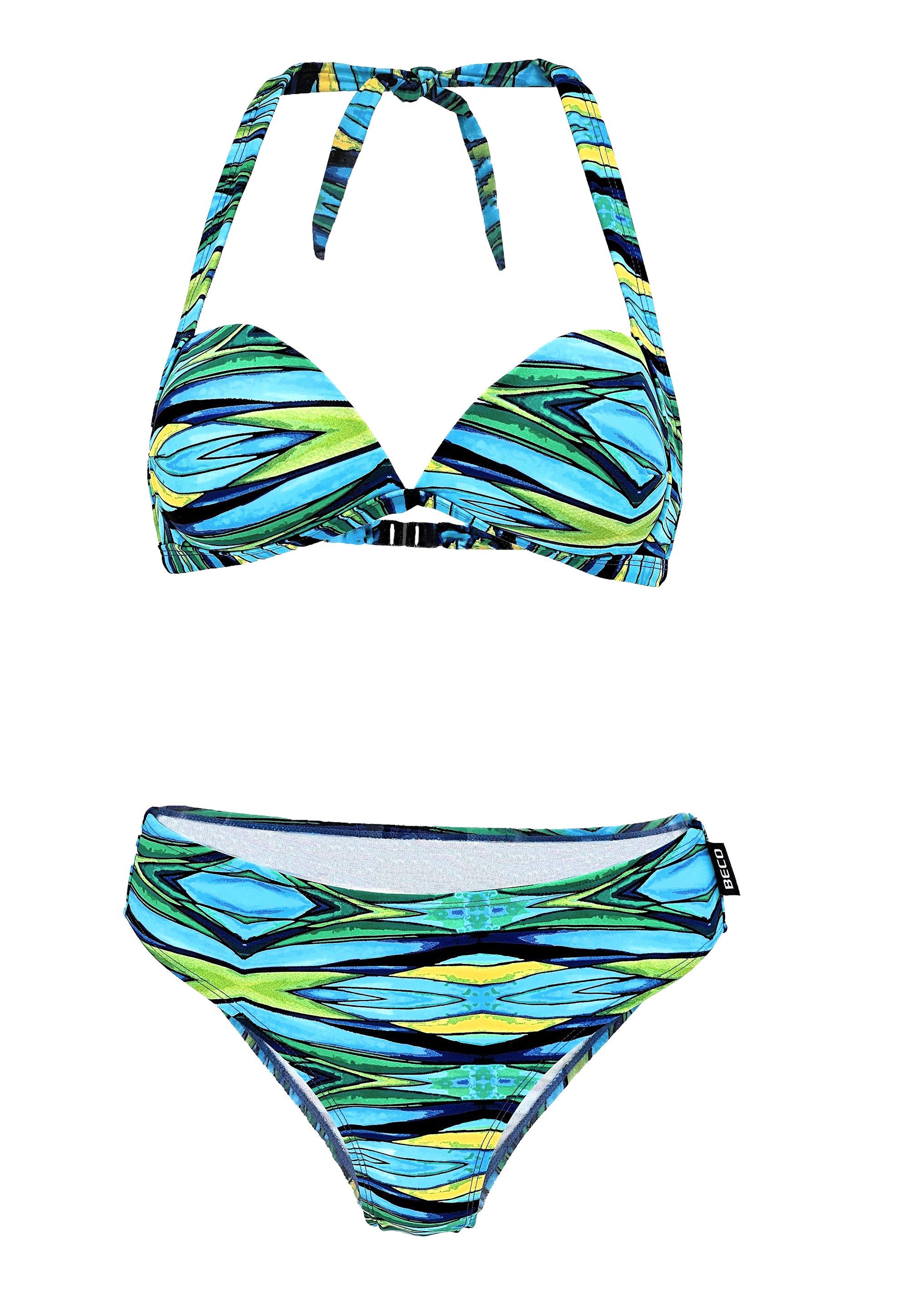 Beco Beermann Triangel-Bikini-Top Blue Lagoon, in bezaubernden Blautönen