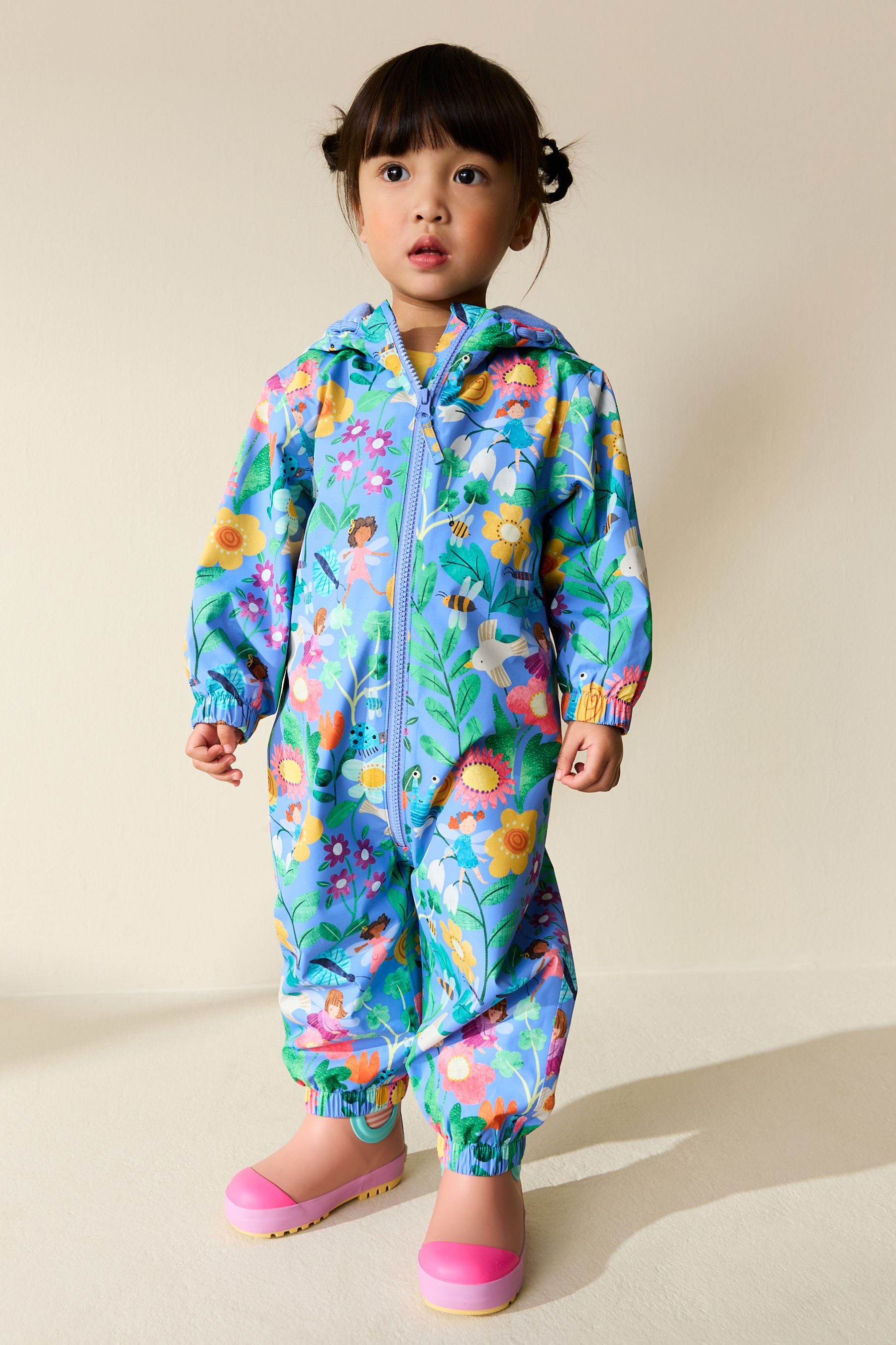 Next Regenoverall Wasserdichter gemusterter Matschanzug (1-tlg)