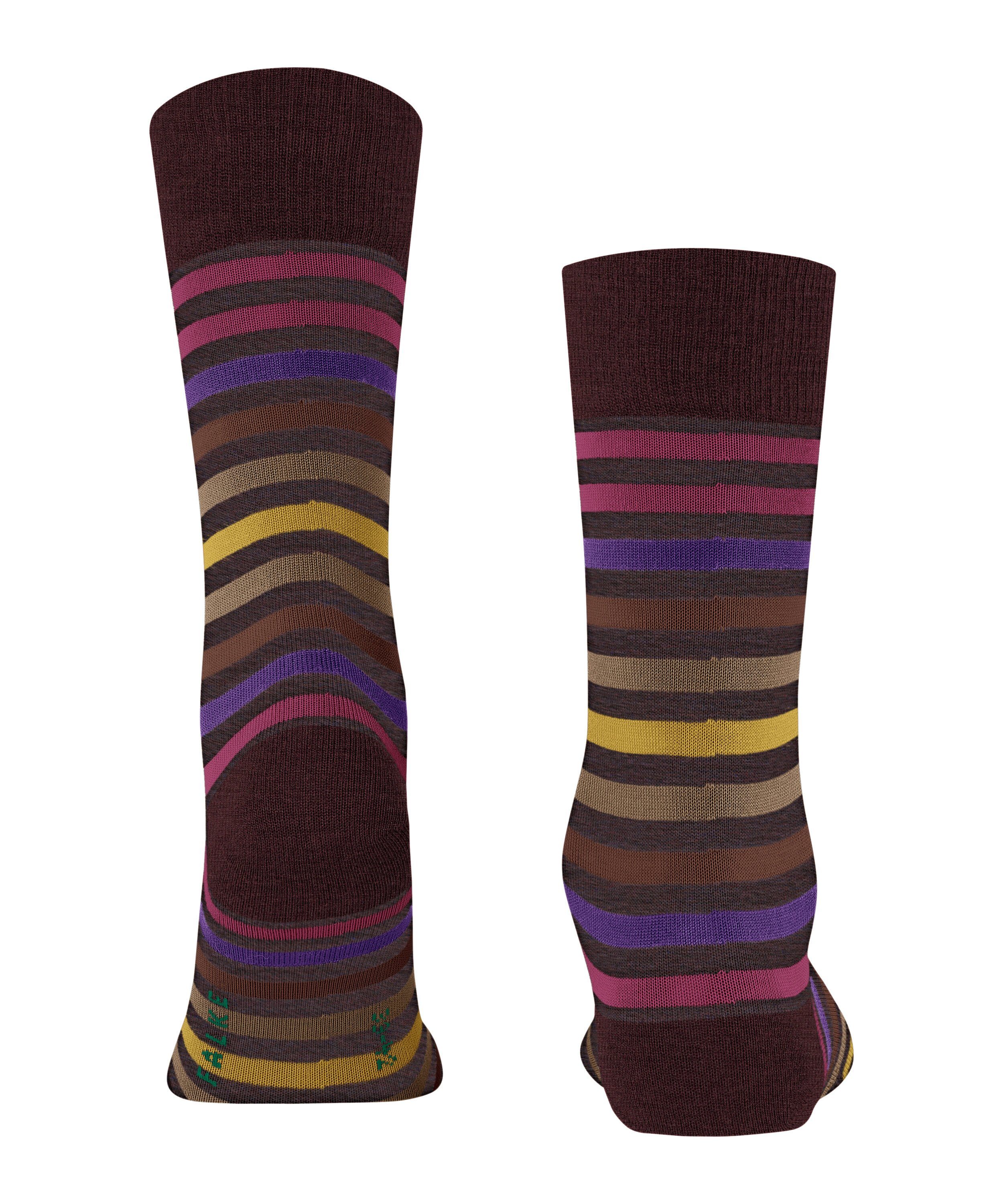 berry Tinted (8545) (1-Paar) FALKE Socken autumn Stripe