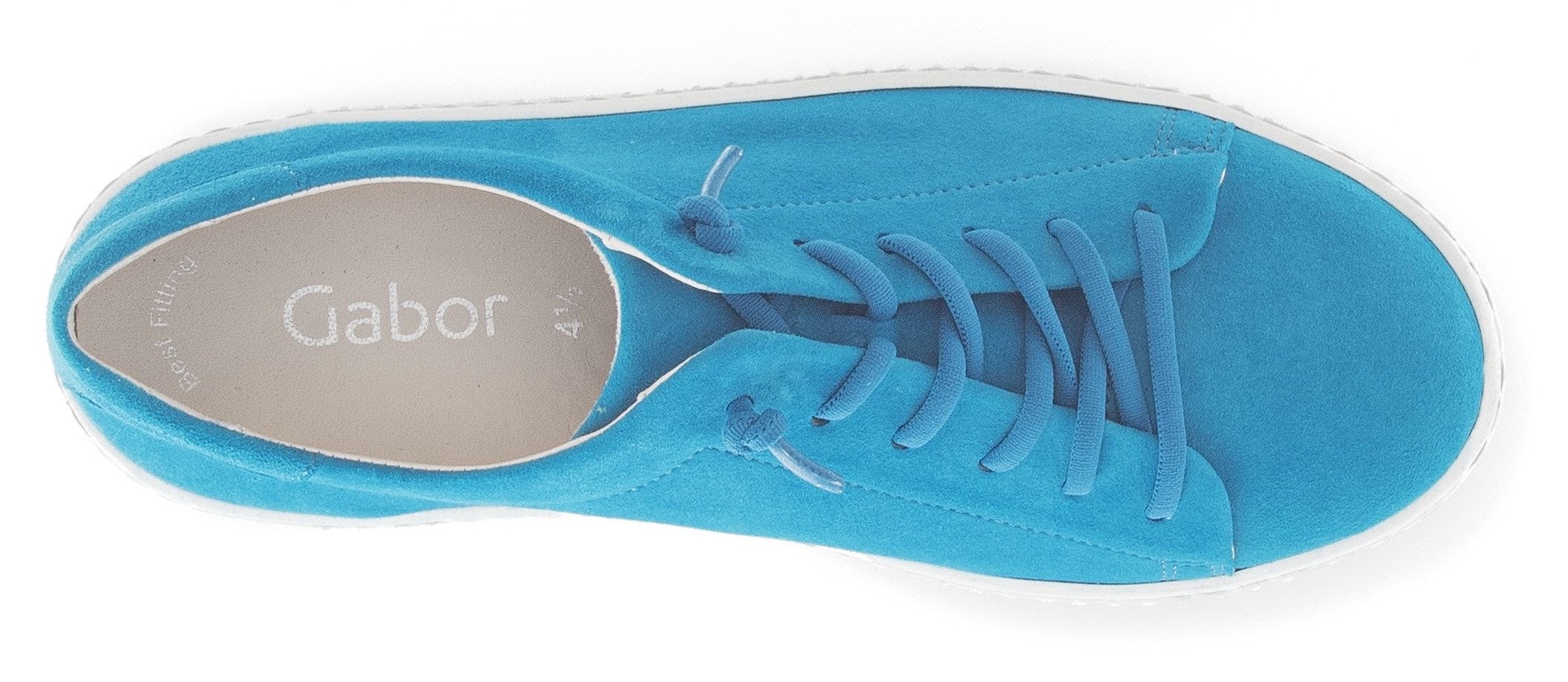 Gabor Slip-On Sneaker, Freizeitschuh, Halbschuh, Slipper mit Ziernähten