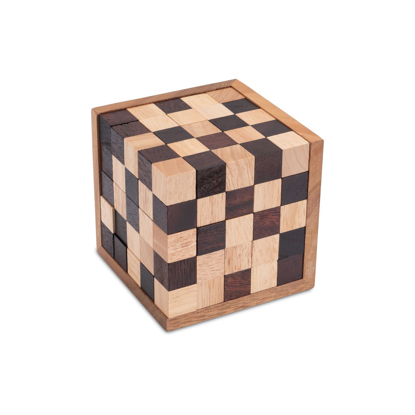 LOGOPLAY 3D-Puzzle Schach-Würfel 125-3D Cube XL, Puzzleteile, Schach-Würfel 125 3D Cube XL 3D Puzzle Knobelspiel mit 25 Bausteinen
