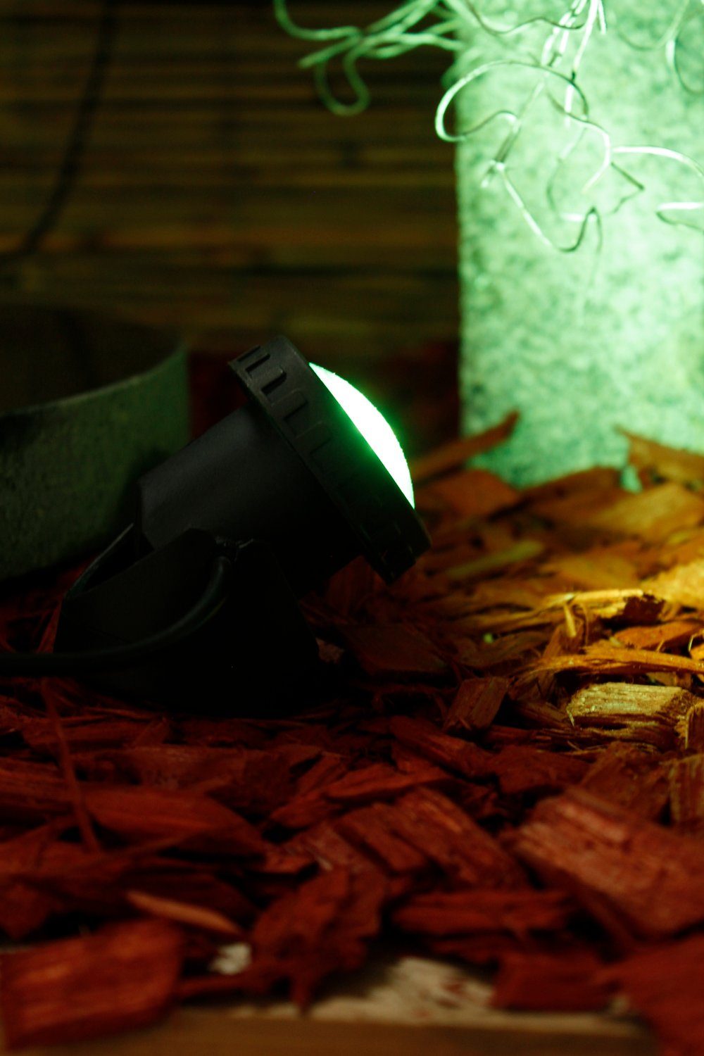 Arnusa LED Teichleuchte 3er Gartenspot Pflanzenstrahler Unterwasserbeleuchtung, Farbauswahl, LED wechselbar, Weiß, Gelb, Blau, Rot, Grün, mit Farbfilterscheiben