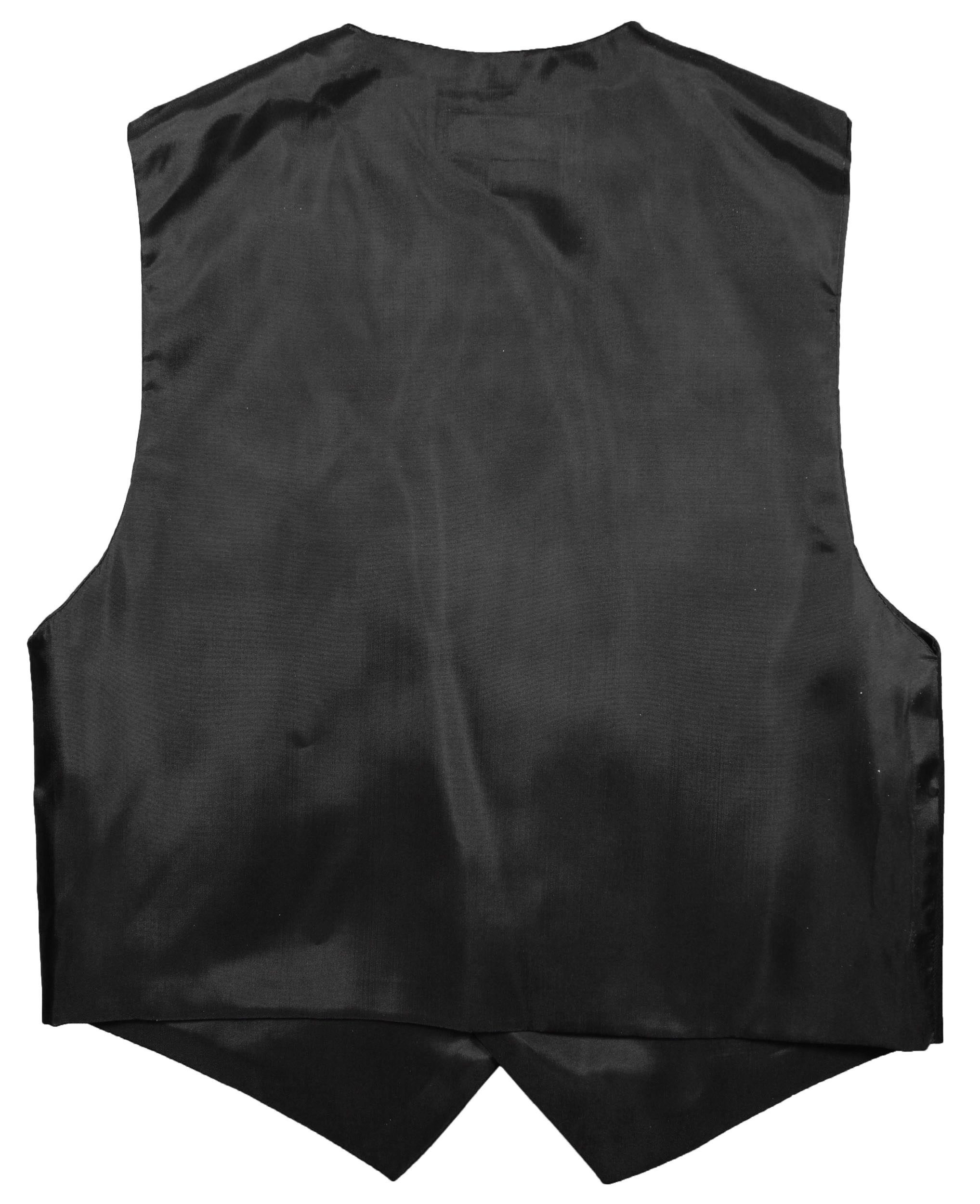 Paul Malone Anzugweste Elegante Jungenweste Anzug Weste für Jungs schwarz Kinderweste-KA20, Gr. 86 – Bild 3 von 4