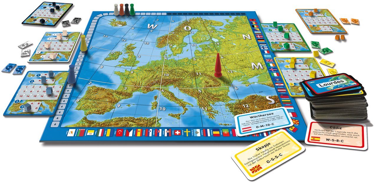 Kosmos Spiel Europa, Familienspiel, Made in Germany