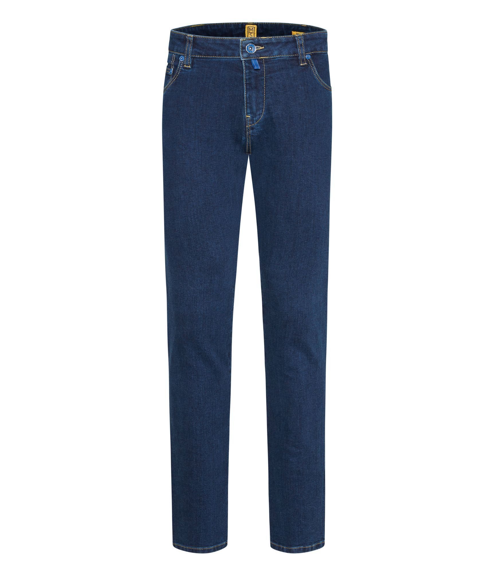 MEYER 5-Pocket-Jeans M5 Super-Slim M5 Super-Slim mit Super Stretch-Denim