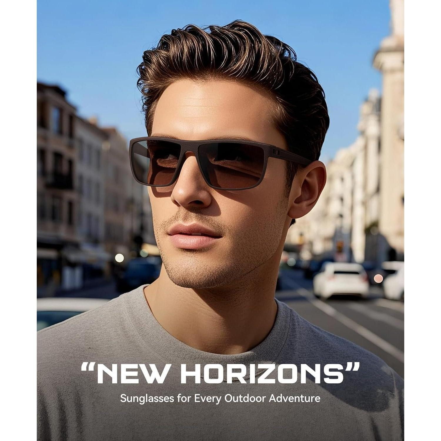 LuxusKollektion Pilotenbrille Sonnenbrille polarisierte Herren Damen Pilotobjektive l2 braun