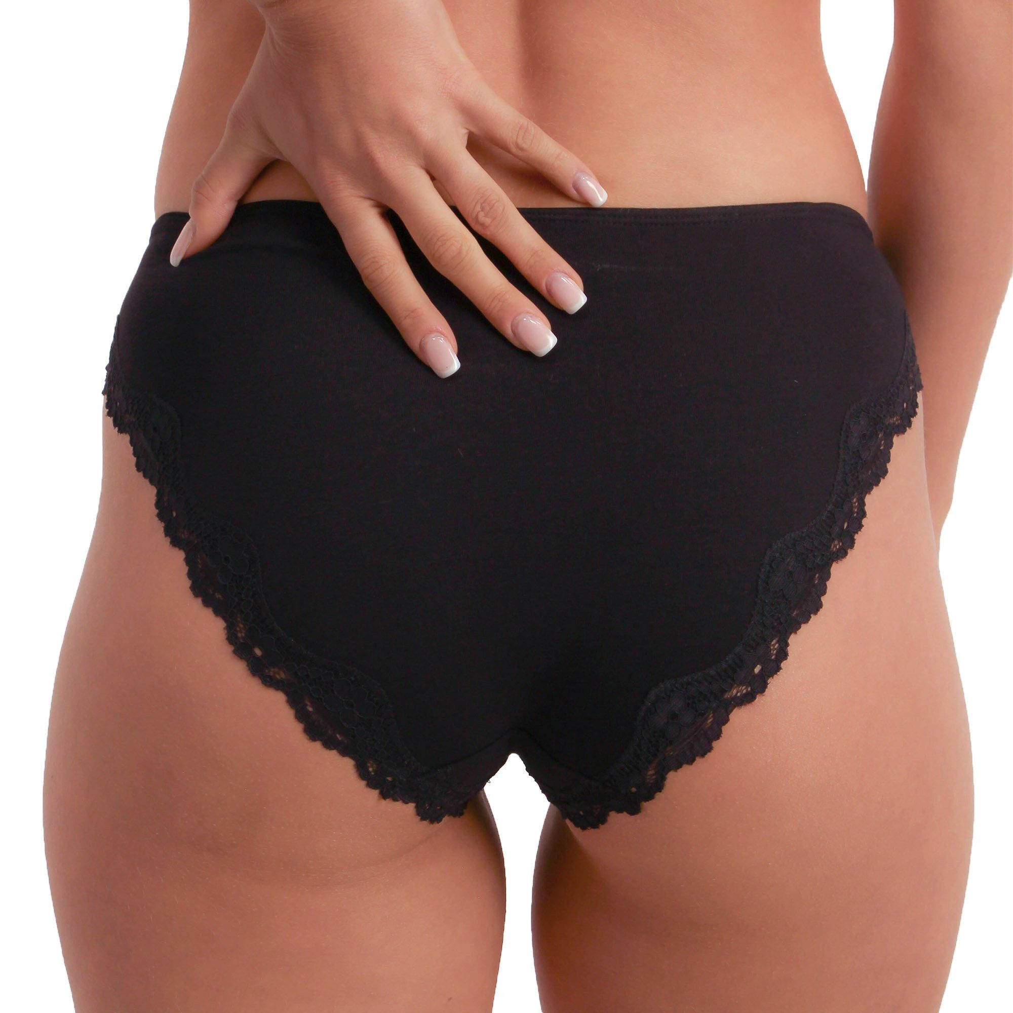 JOOP! Slip Damen Slip 6er Pack Baumwolle Multipack (Packung, 6er Pack)