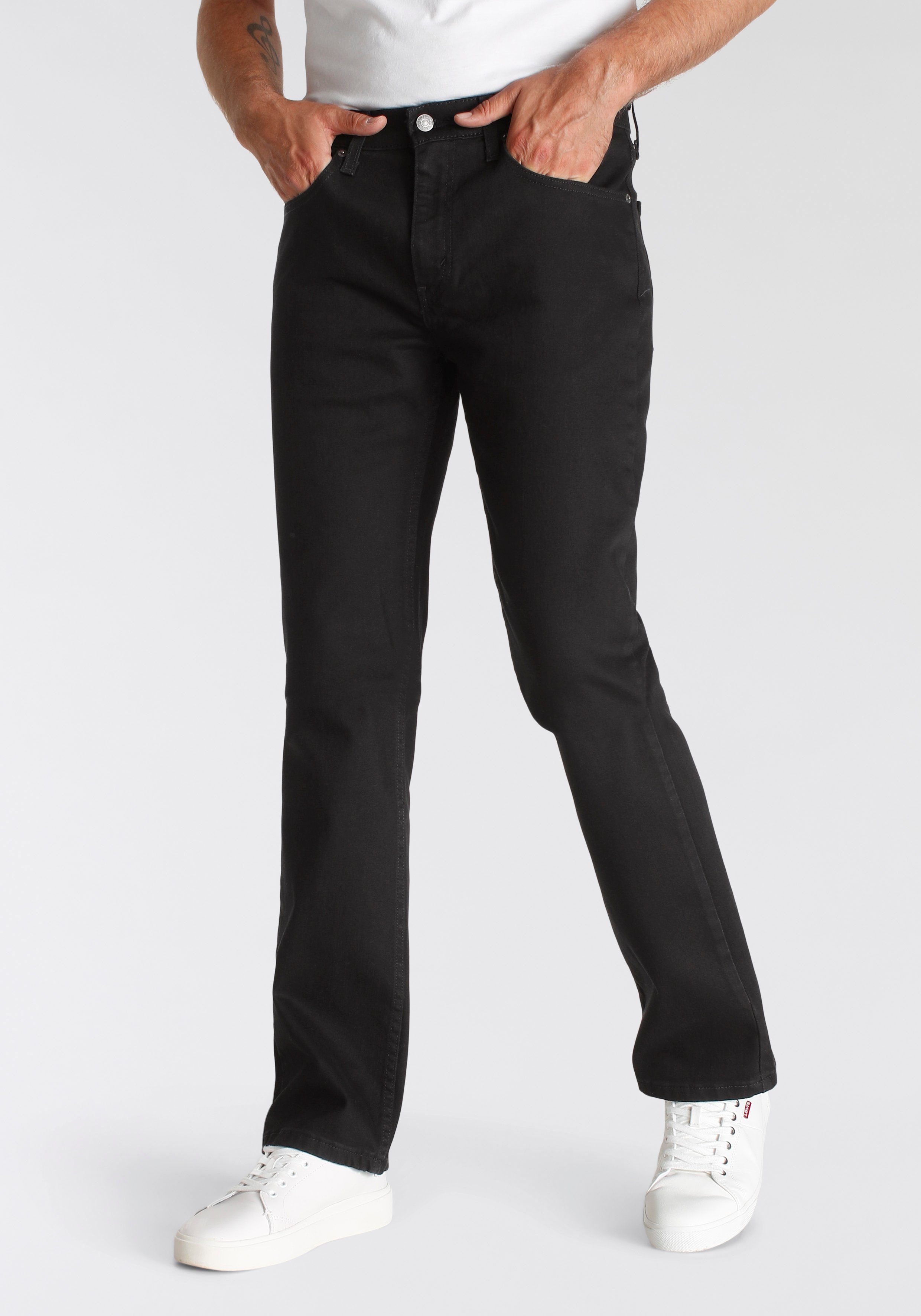 Levi's® Bootcut-Jeans 527 SLIM BOOT CUT in cleaner Waschung günstig online kaufen