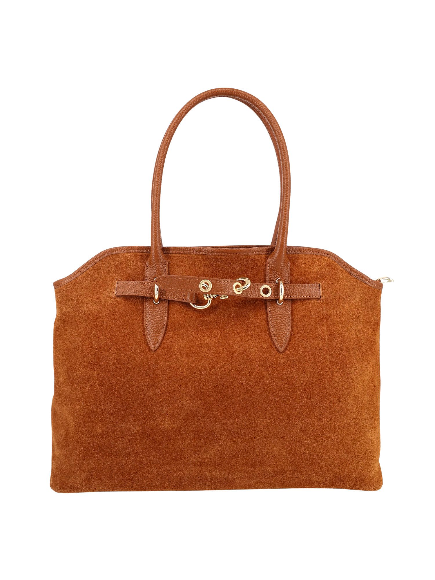 BRISE TASCHE Schultertasche Velina Handtasche aus Wildleder & Nappaleder – Stilvoll & Elegant, Edle Kombination aus Wildleder & Nappaleder, hochwertige Verarbeitung