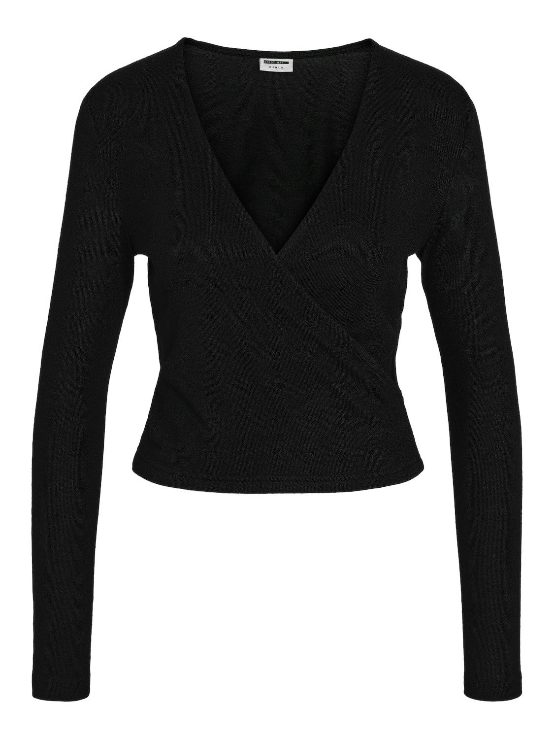 Noisy may Shirttop V-Neck Wrap Langarm günstig online kaufen