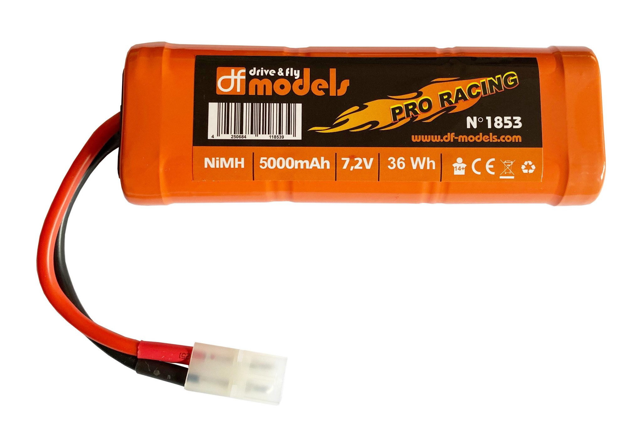 RC-Quadrocopter DF Models Akku 7,2V 5000mAh NiMH mit Tamiya Stecker