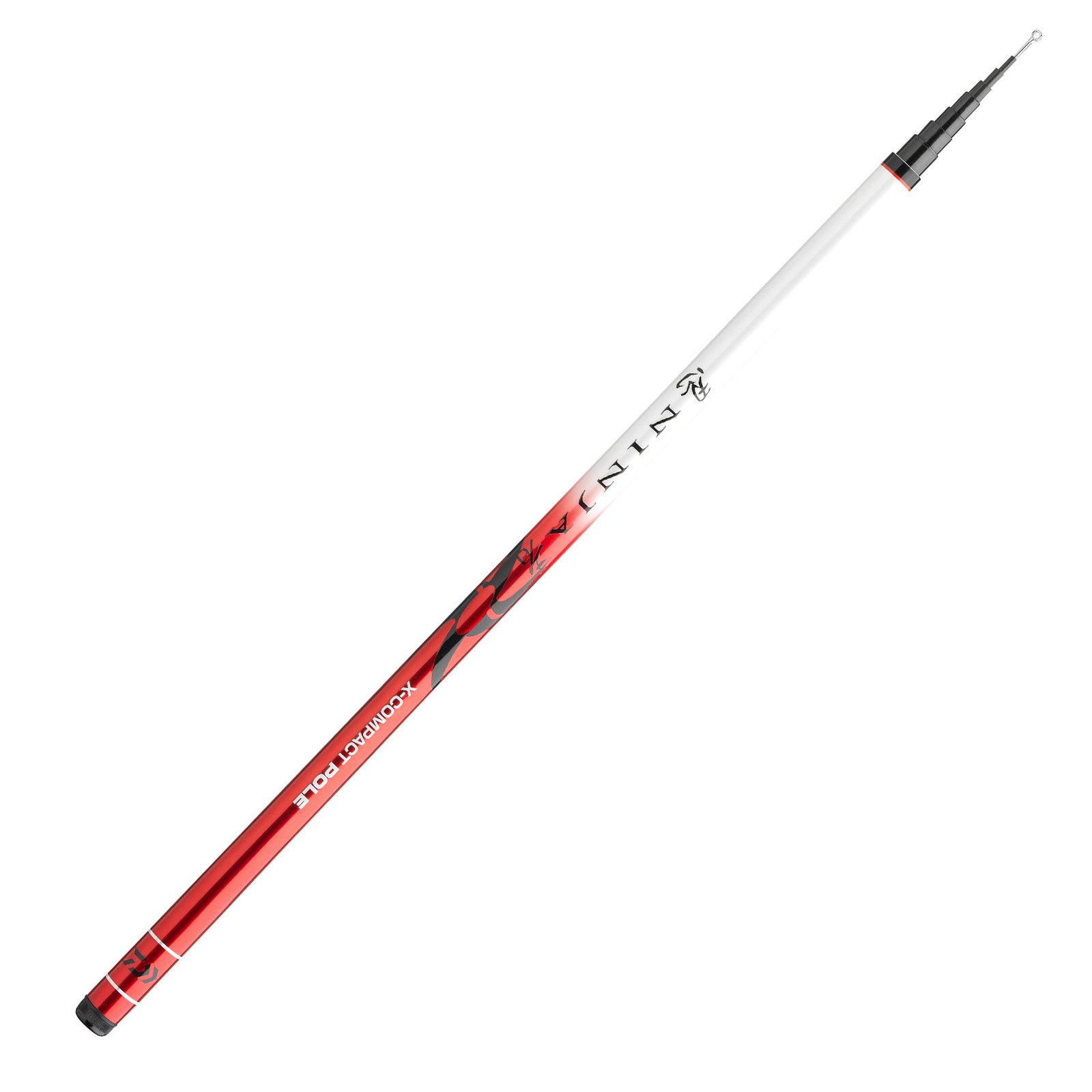Daiwa Stipprute, (12-tlg), Daiwa Ninja X-Compact Pole 4m Stipprute