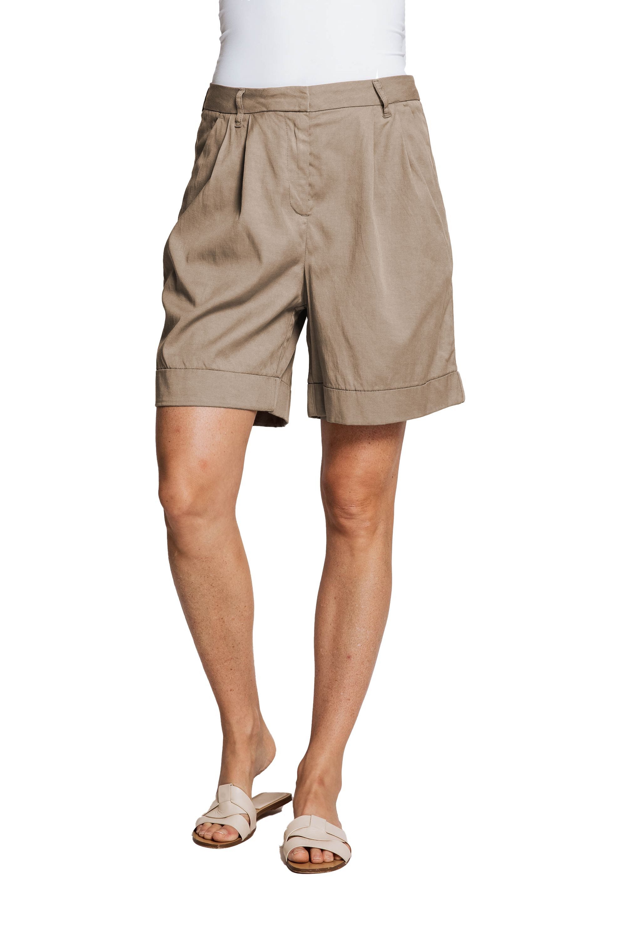 Zhrill Stoffhose Shorts ZHFJELLA Grün (0-tlg) günstig online kaufen