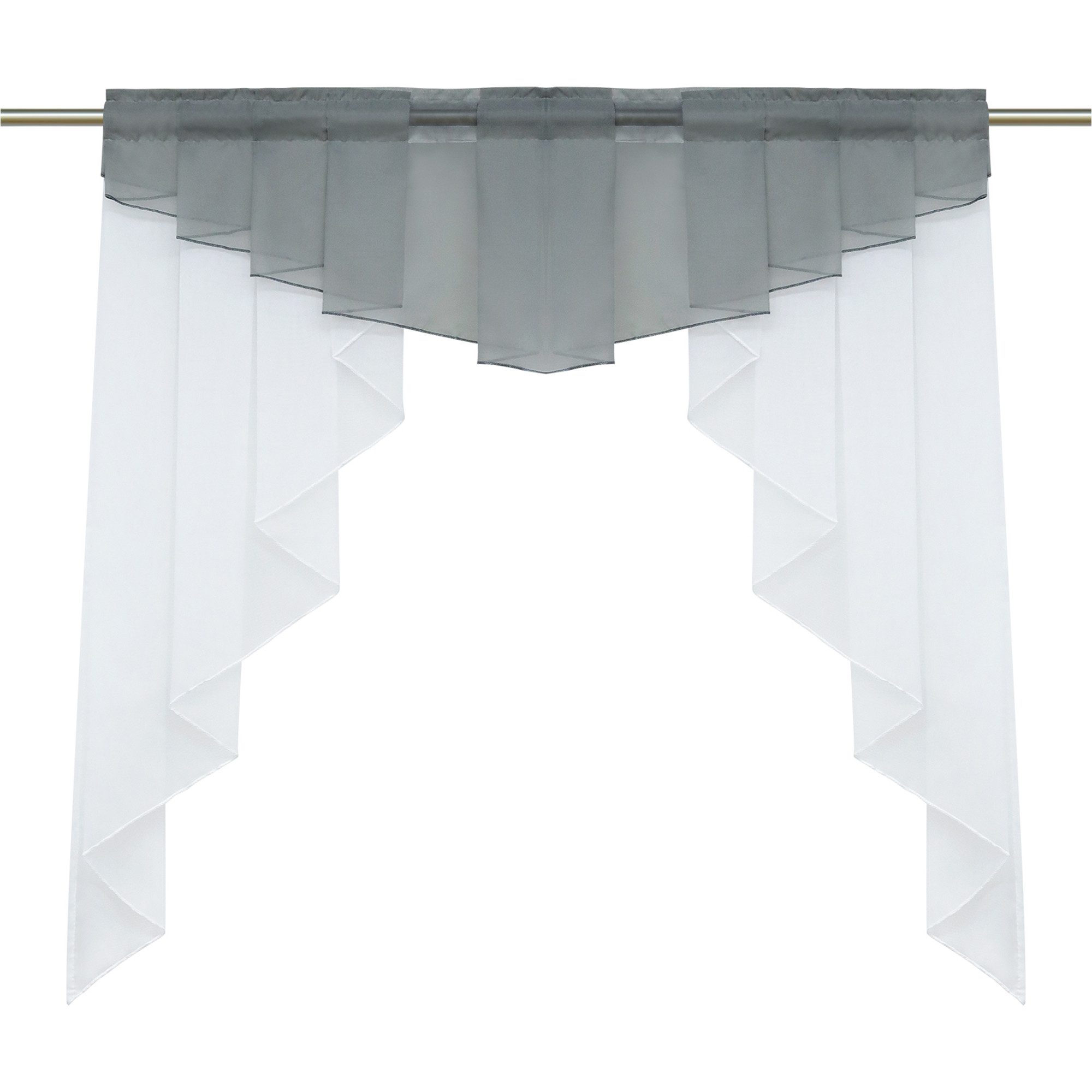 Delien Raffrollo Fiona, mit Stangendurchzug, Bistrogardinen Kleinfenster, K günstig online kaufen