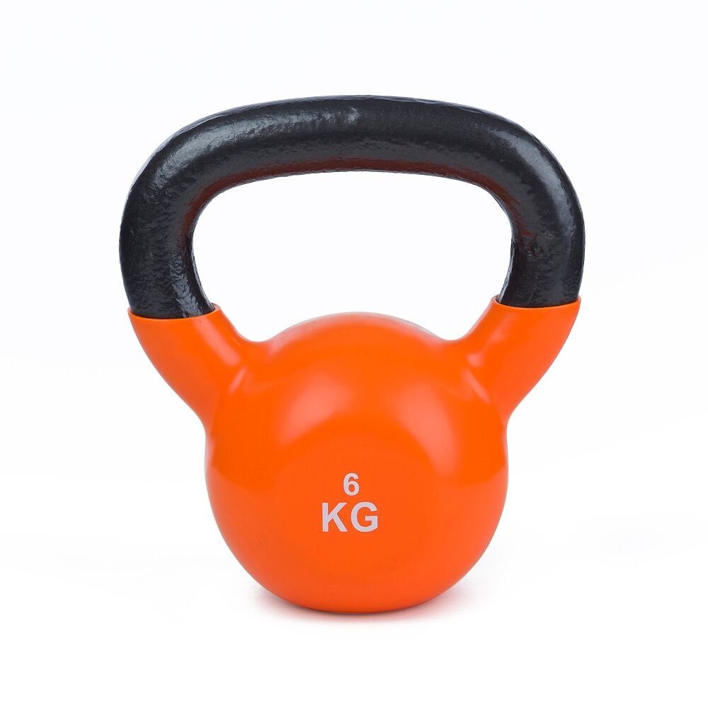 Koordination Vinyl, Orange und Kettlebell Beweglichkeit kg, 6 Kettlebell Ausdauer, Trainiert Sport-Thieme