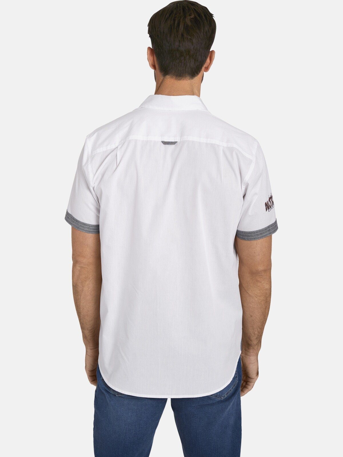 Jan Vanderstorm Kurzarmhemd SNOFRED mit Knopfverschluss günstig online kaufen