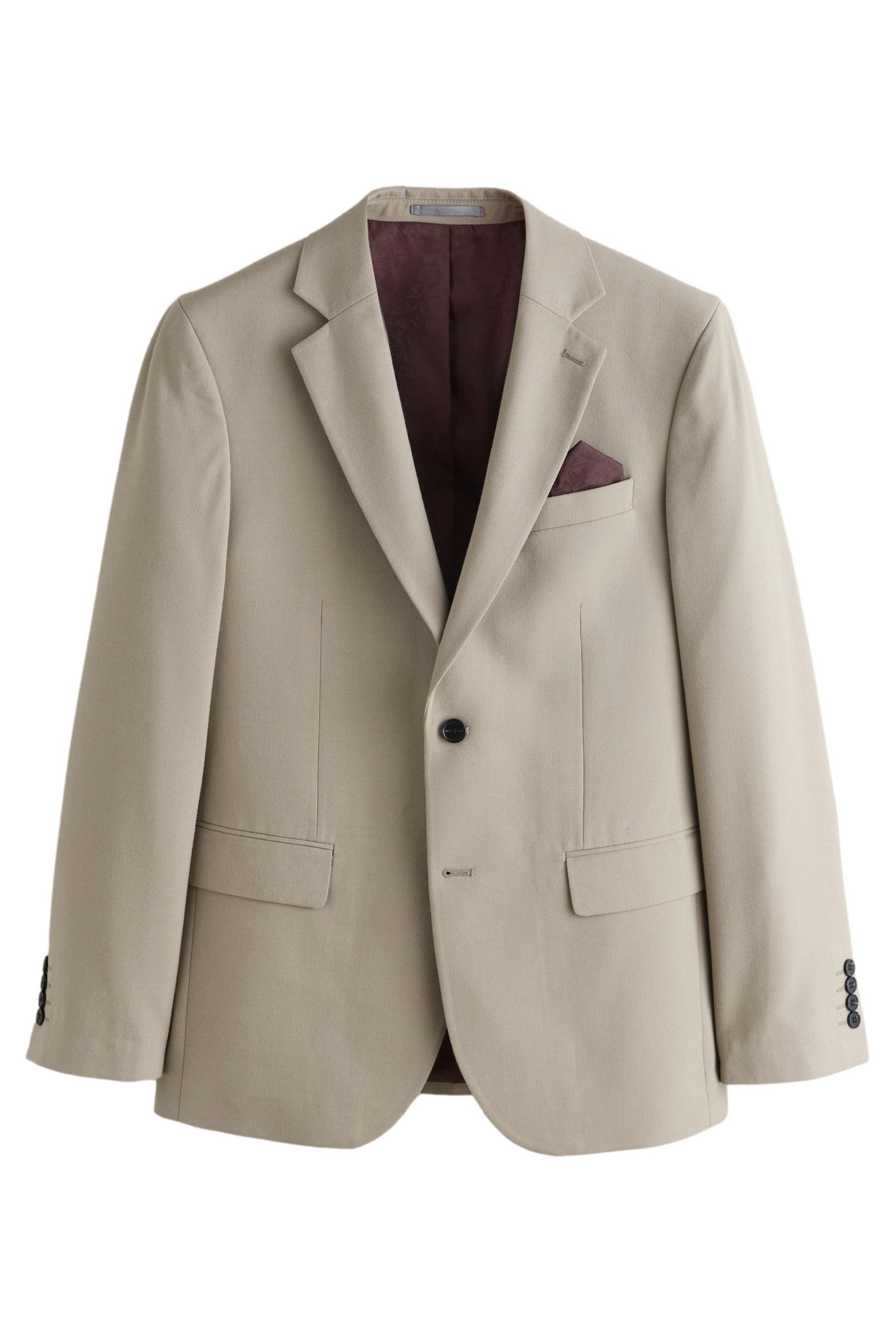 Next Sakko Slim Fit Anzugsakko mit Struktur (1-tlg)