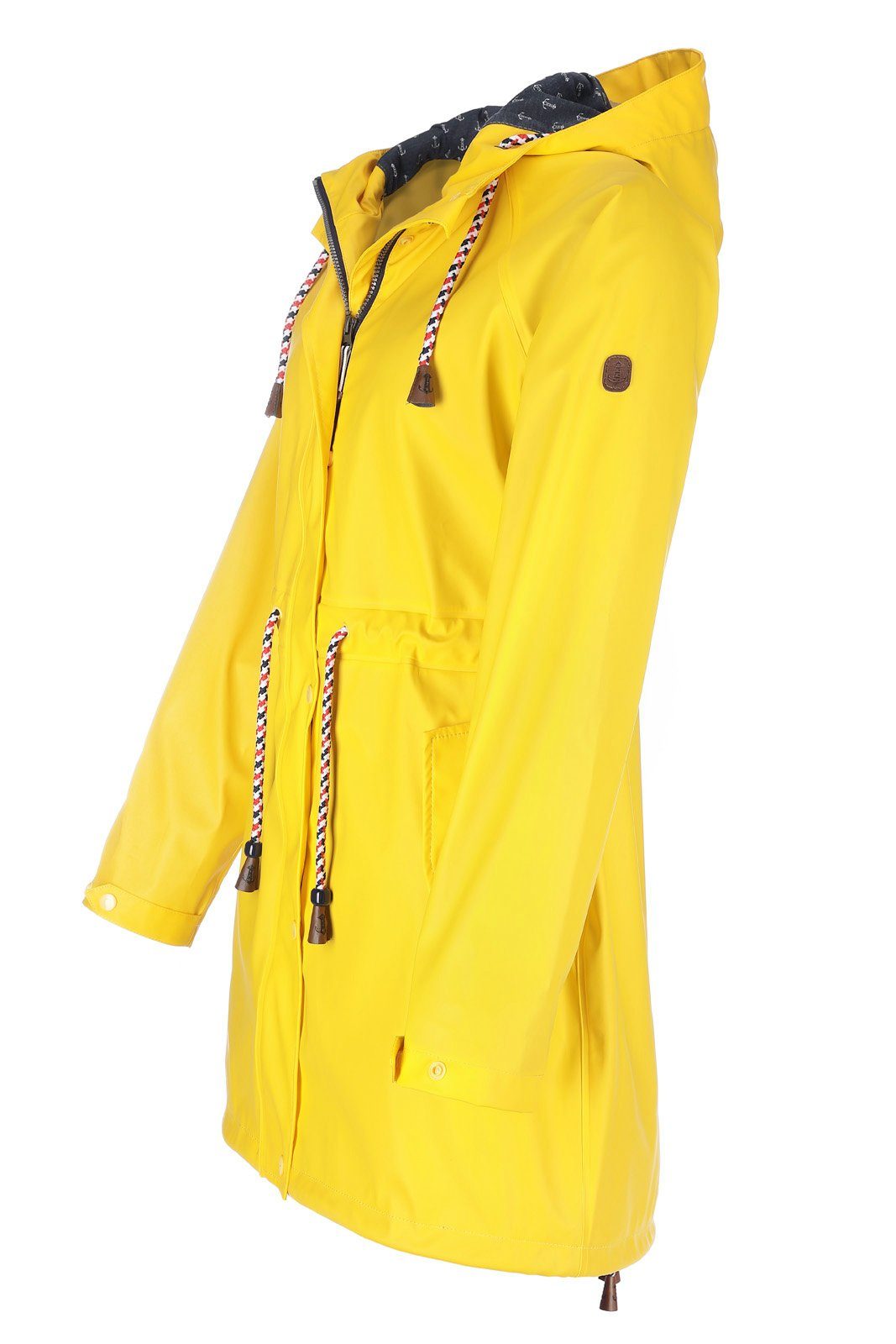 Innenfutter Regenjacke II Friesennerz wasserdicht Damen mit Nass'is!" Regenmantel FRIESEN "Oh! lichtgelb