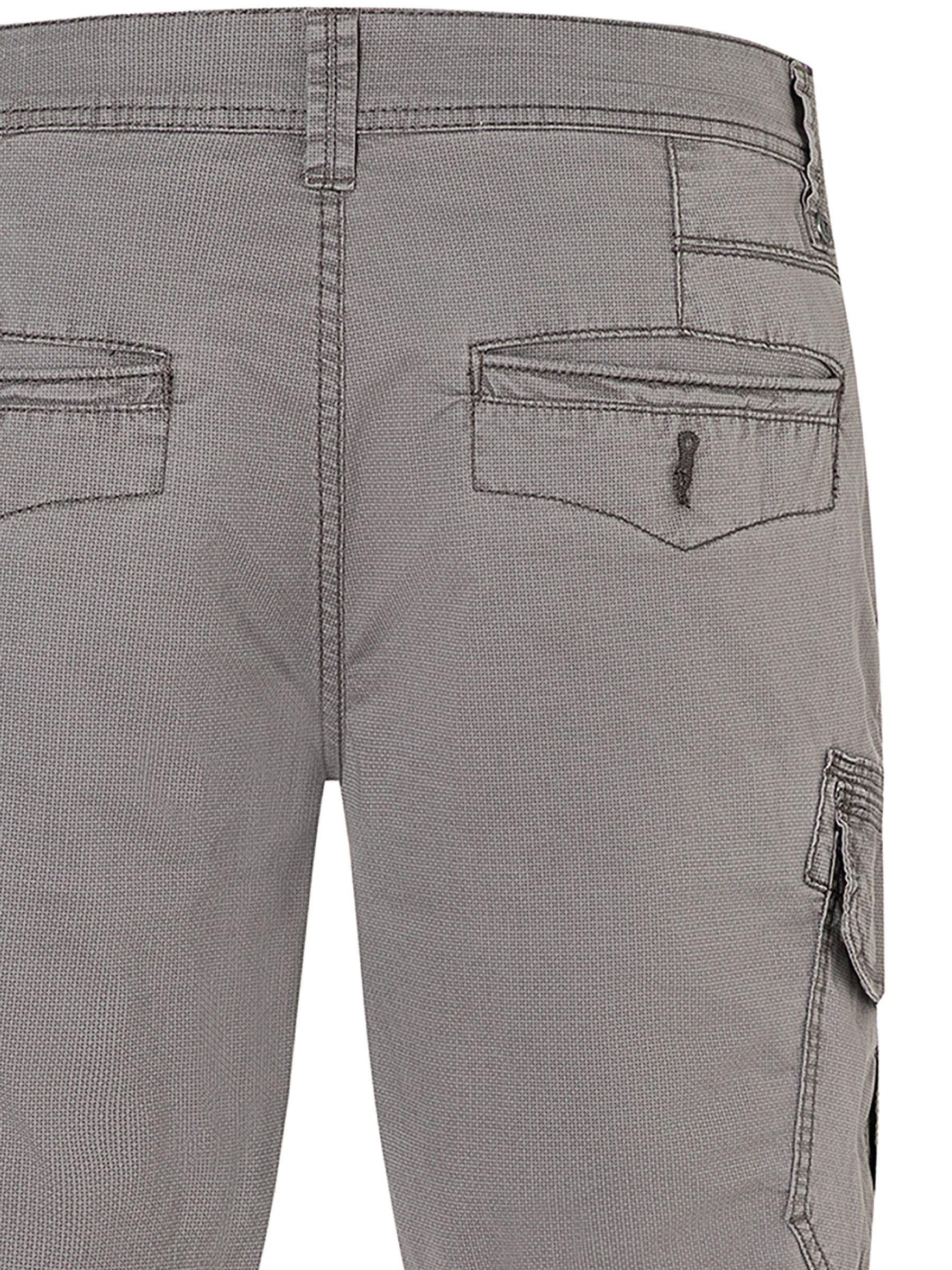 TIMEZONE Cargoshorts Casual Style Cargohose Slim Fit Cargotaschen für Herren (1-tlg) Baumwolle Slim Fit Einfarbig atmungsaktiv Reißverschluss