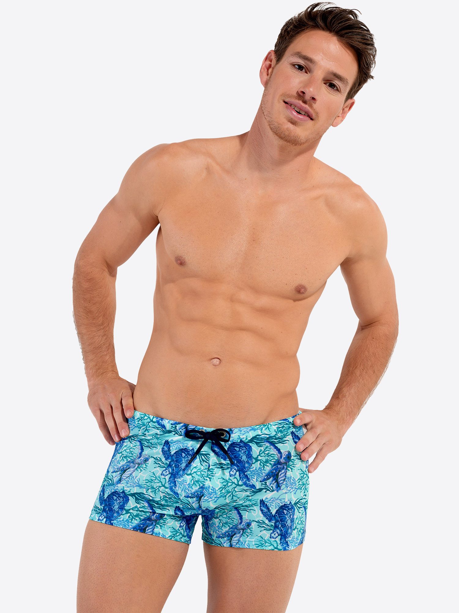 Hom Badehose Swim Shorts Tartane Bade-Shorts günstig online kaufen