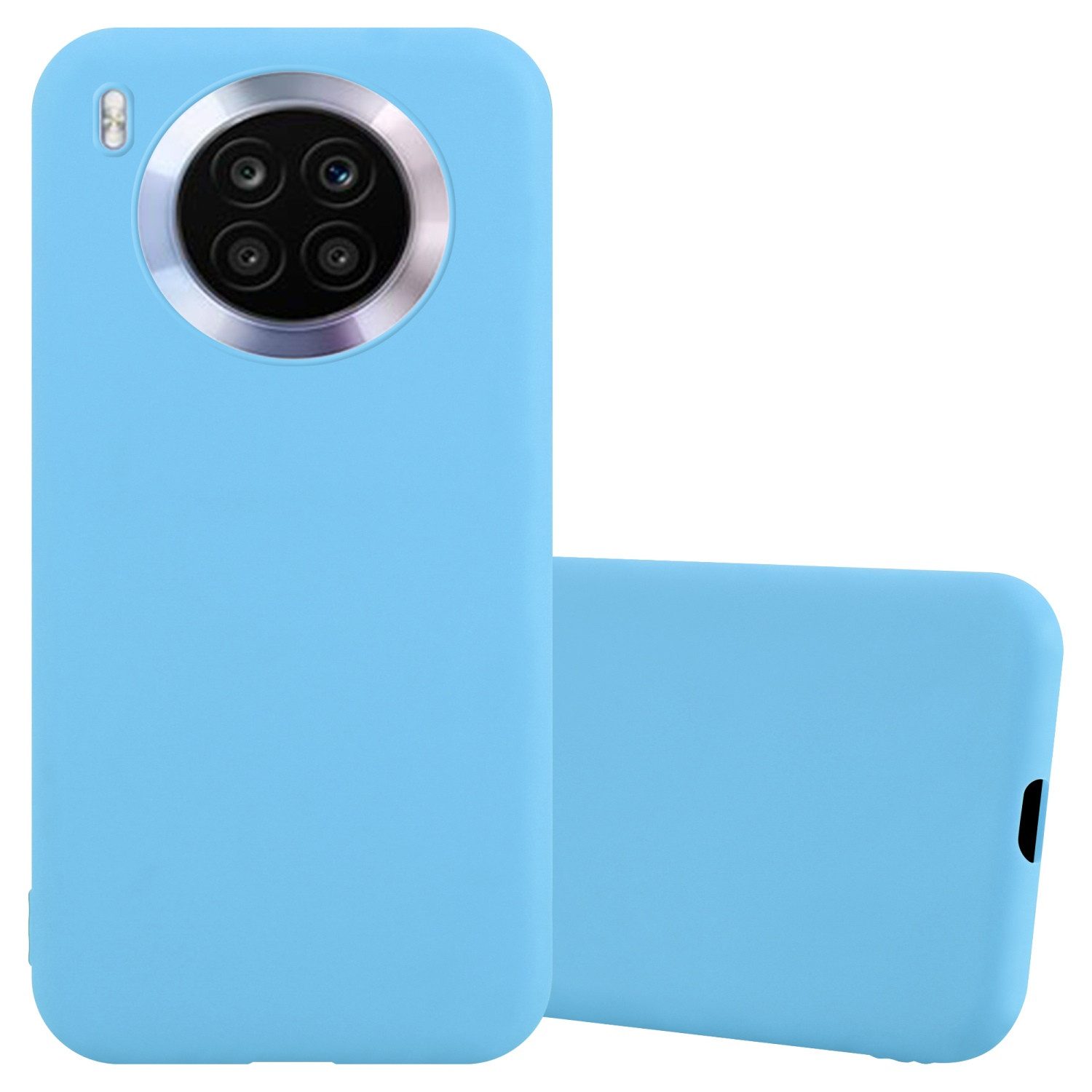 Cadorabo Handyhülle für Honor 50 LITE Hülle Honor 50 LITE, Flexible TPU Silikon Handy Schutzhülle - Hülle - ultra slim