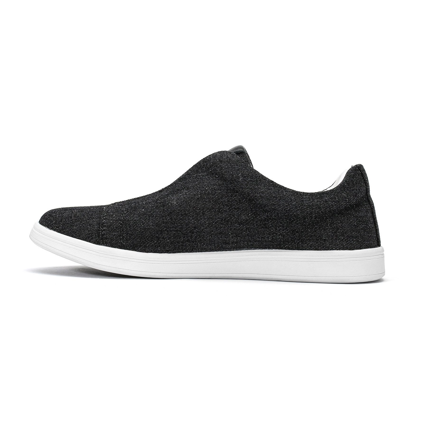 Allthemen Loafer Herren Slip-On Loafer aus Vintage Canvas Bequeme Freizeitschuhe