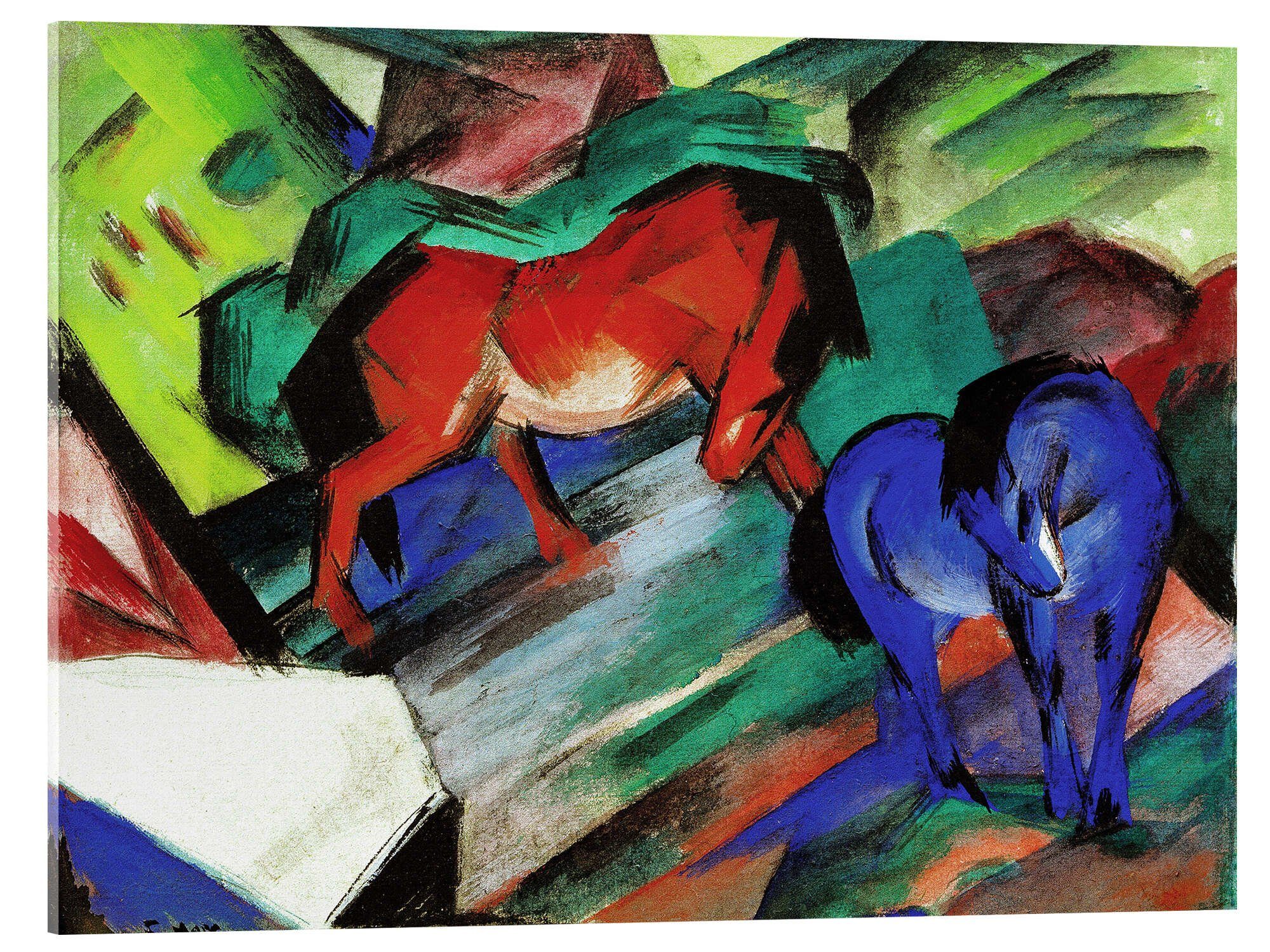 Acrylglasbild Franz Marc