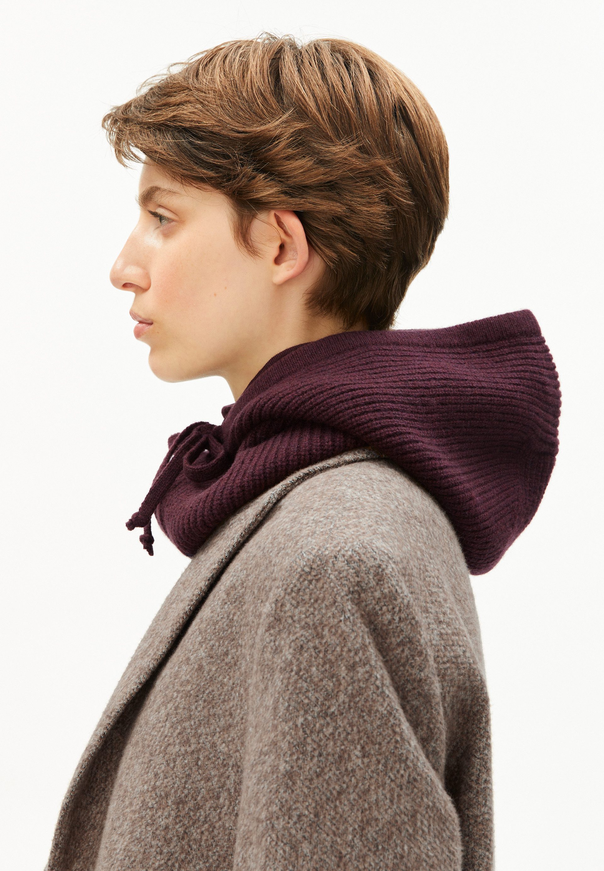 Armedangels Strickmütze DEAATA Unisex Mütze Aus Woll Mix Regular Fit günstig online kaufen