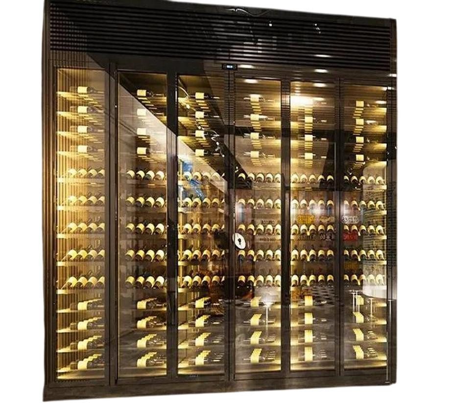 Weinschrank Weinkühlschrank Weinlagerregal Design-Weinschrank Flaschenregal