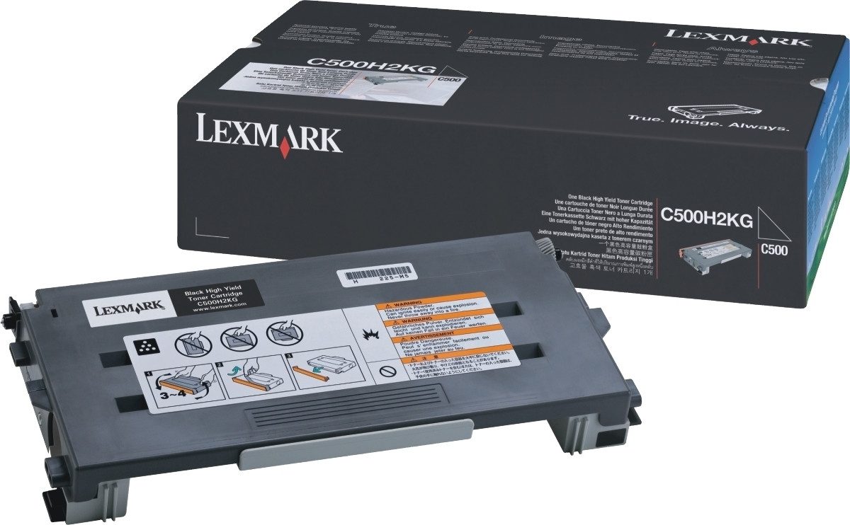 Tonerpatrone Toner Lexmark C500H2KG schwarz.