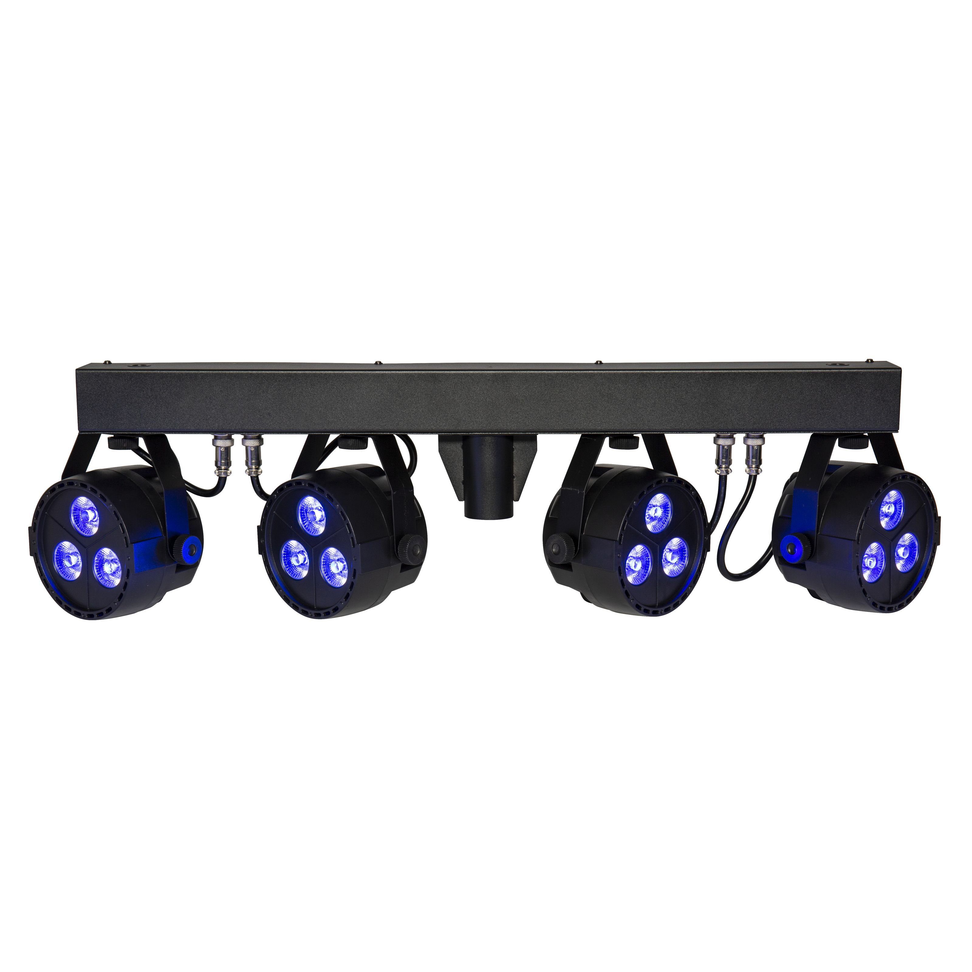 lightmaXX LED Scheinwerfer, CLS Nano RGBW LED Scheinwerfer Set, Dimmer, Strobe-Effekt
