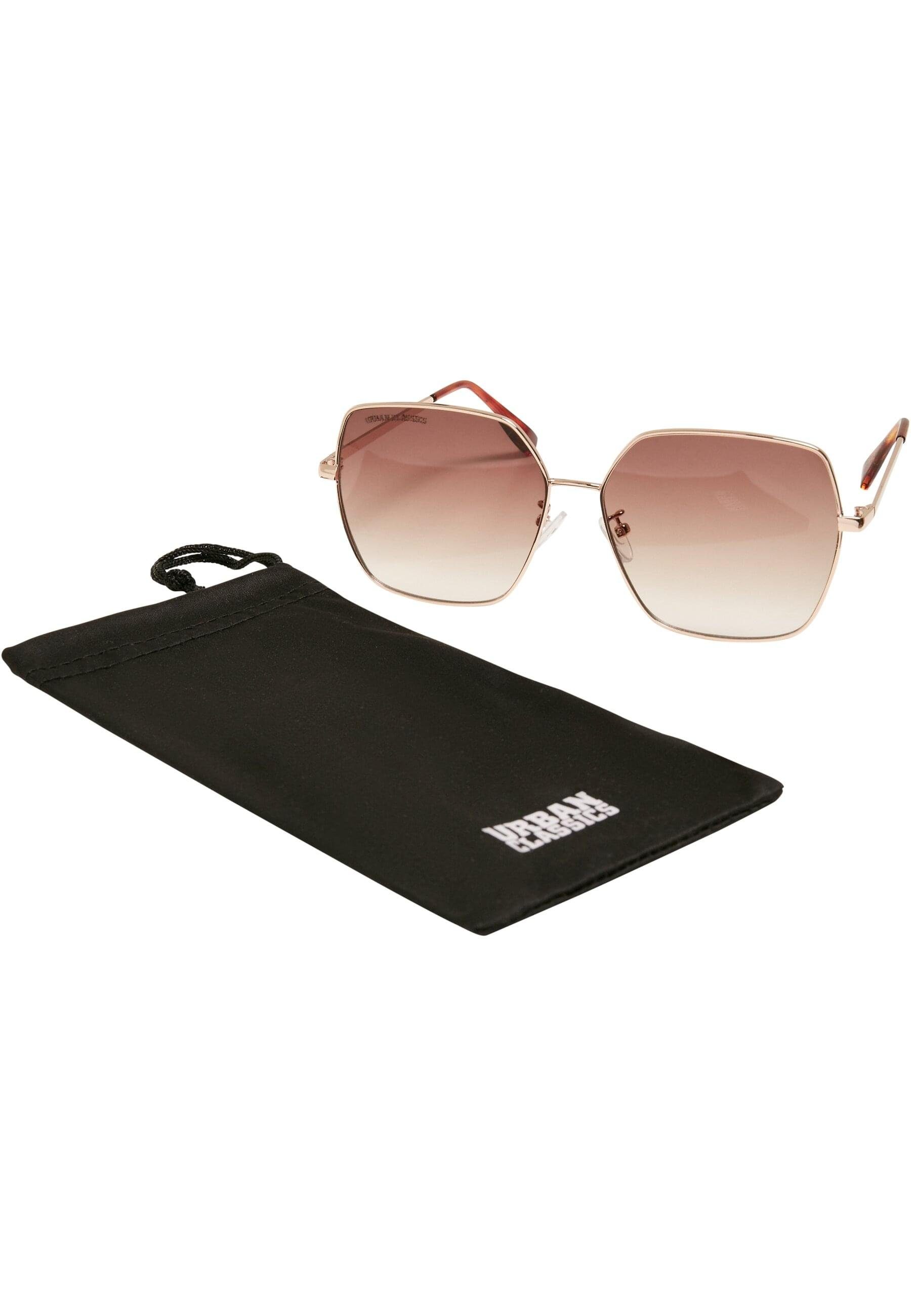 URBAN CLASSICS Sonnenbrille Unisex Sunglasses Indiana gold/brown