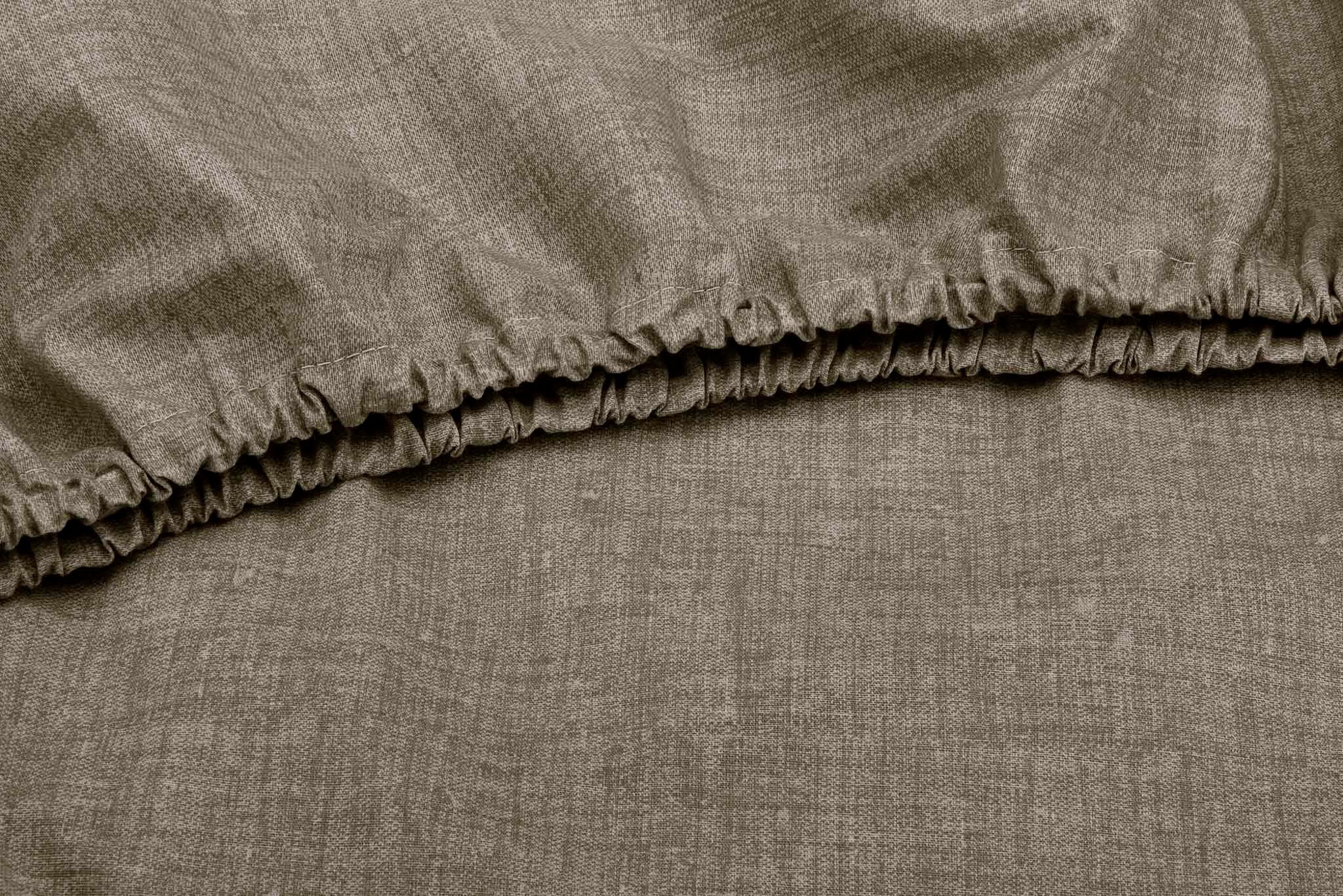 ZO HOME Spannbettlaken Lino, Renforcé, Gummizug: günstig online kaufen
