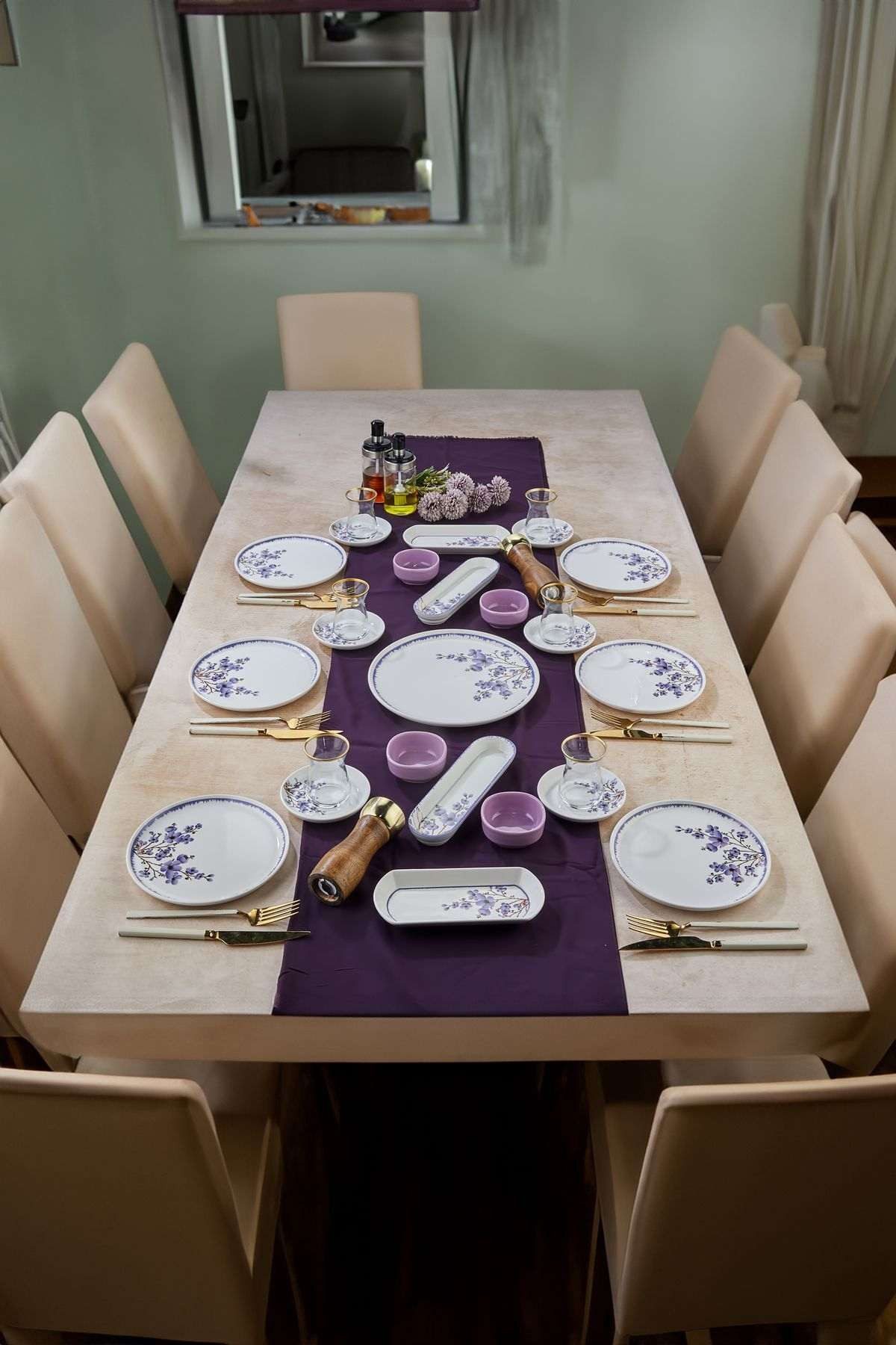 Hermia Concept Geschirr-Set (21-tlg), 6 Personen, Keramik, 21-teiliges Keramik-Set