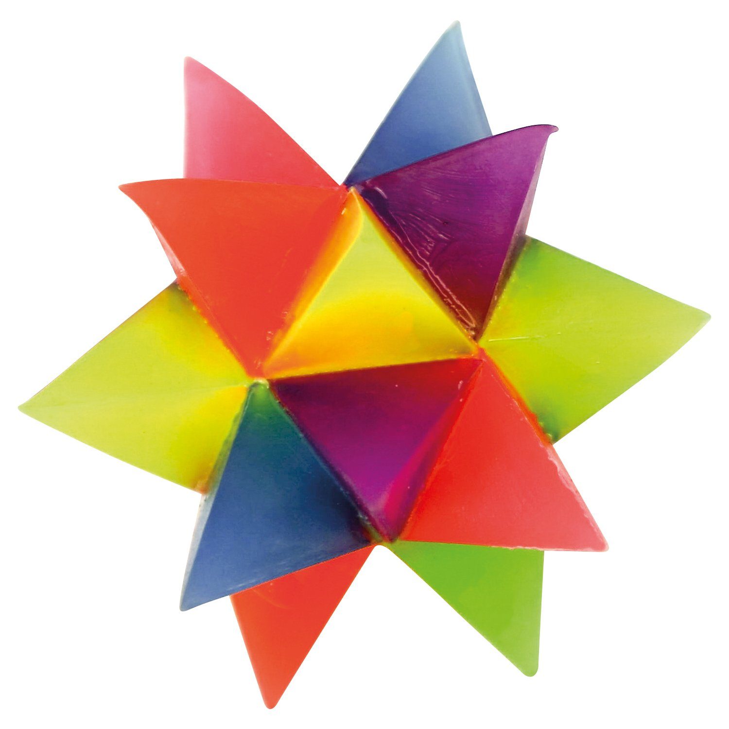 EDUPLAY Lernspielzeug Leuchtflummi Kristall, Ø 5,5 cm günstig online kaufen