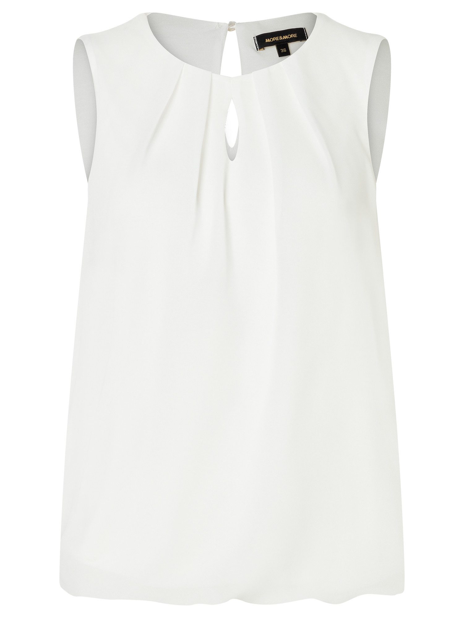 MORE&MORE Blusentop feminines Chiffon-Blusentop