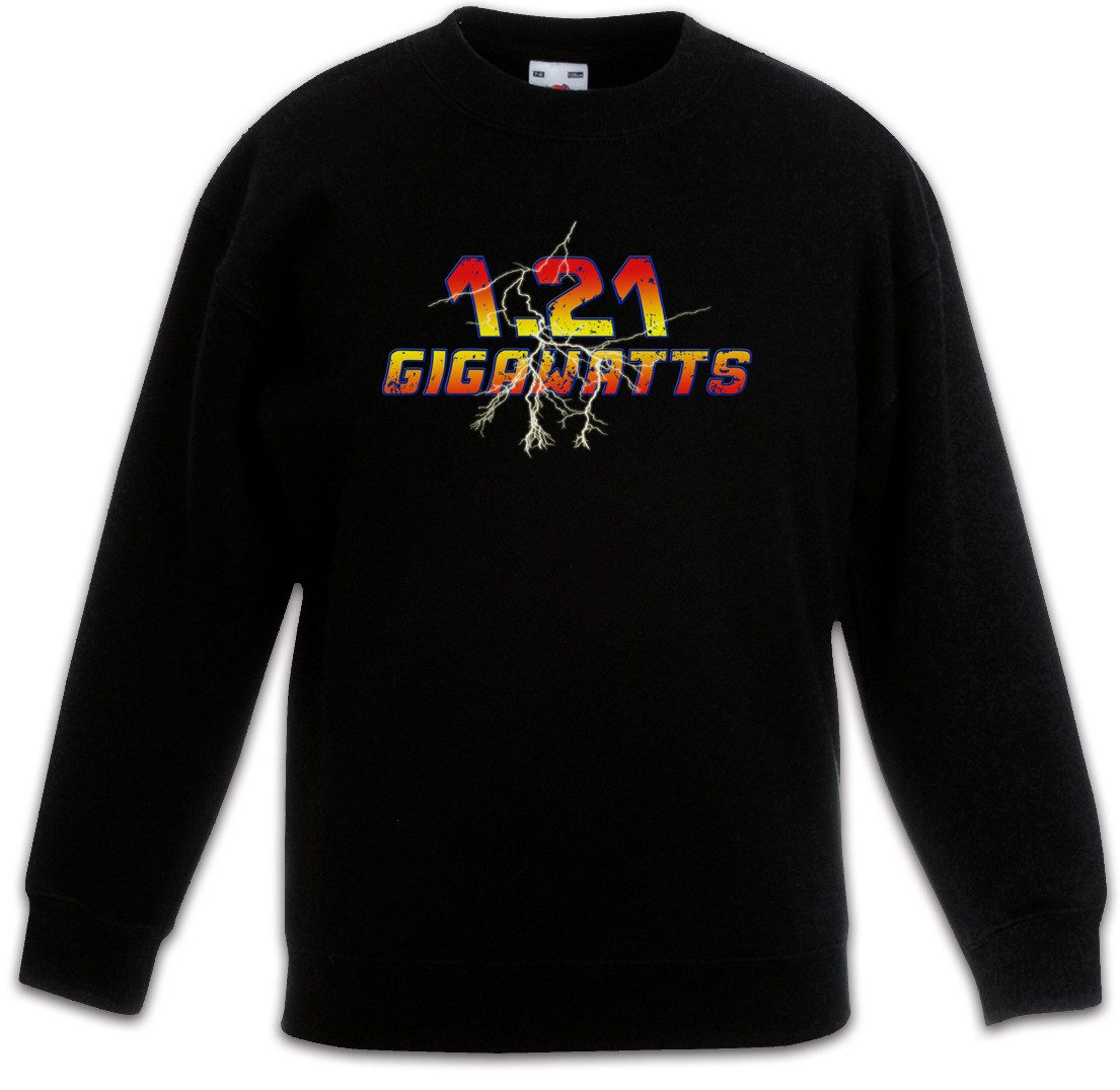 Sweatshirt 1.21 Gigawatts Kinderpullover Zurück Eighties In McFly Die Back Car