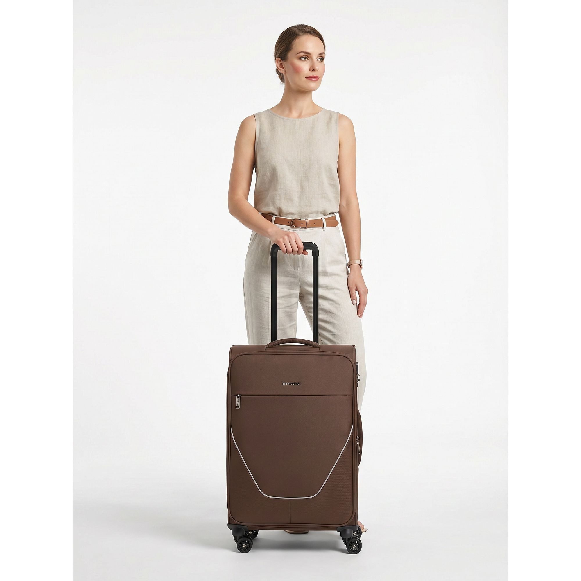 Stratic Weichgepäck-Trolley taska, 4 Rollen, Polyester