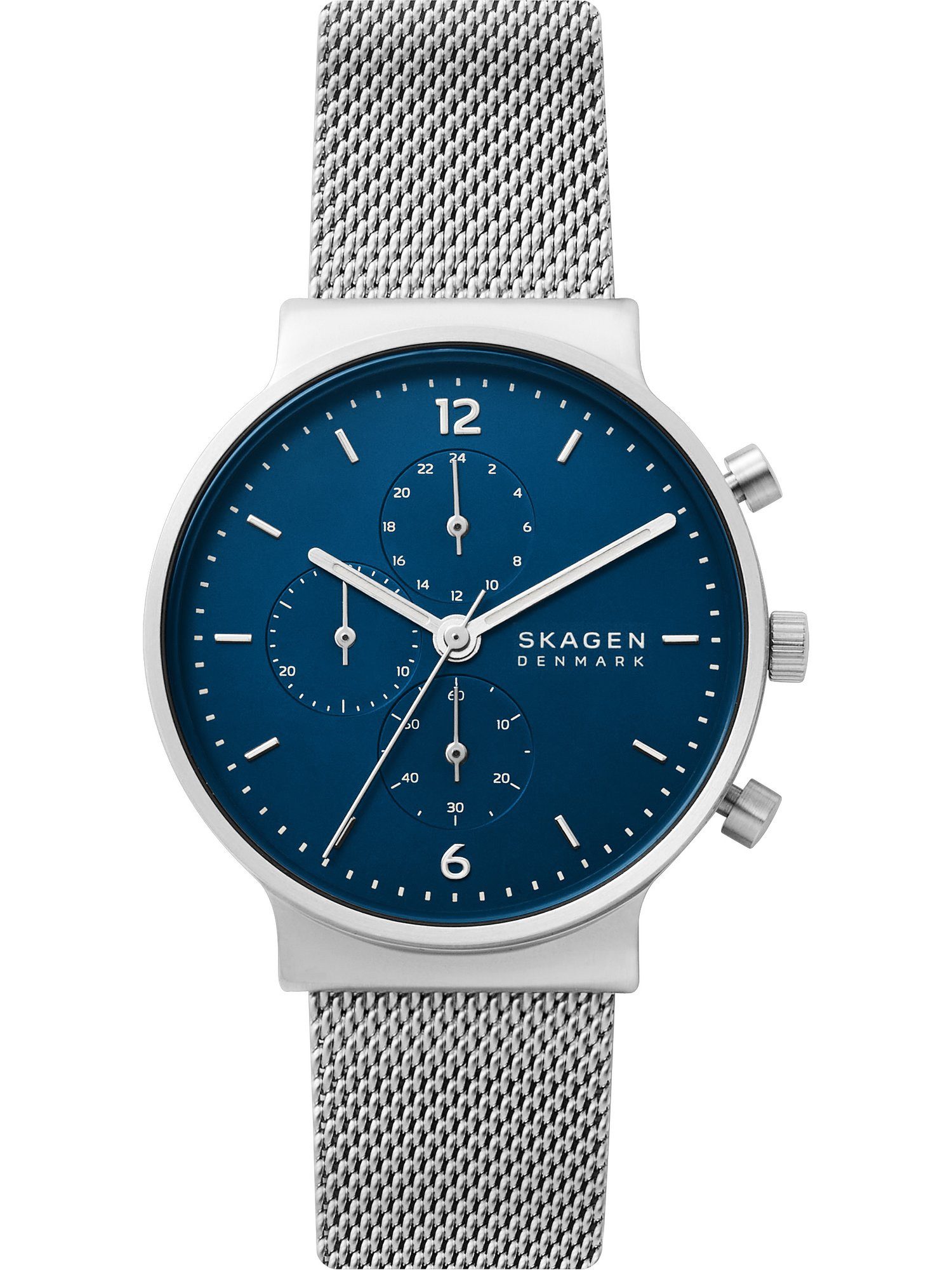 Chronograph Skagen Herren-Uhren Analog Quarz