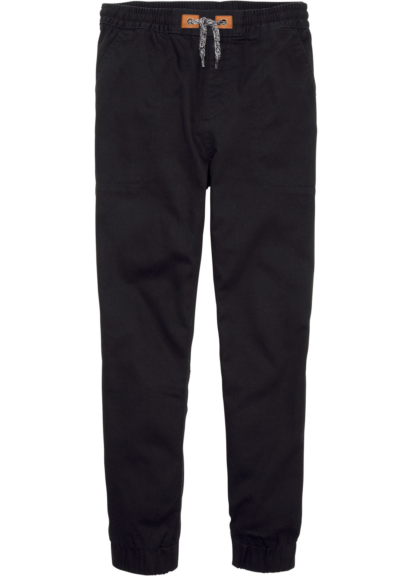 bonprix Thermohose mit Baumwollfutter, elastischer Bund mit Kordelzug, Regular Fit