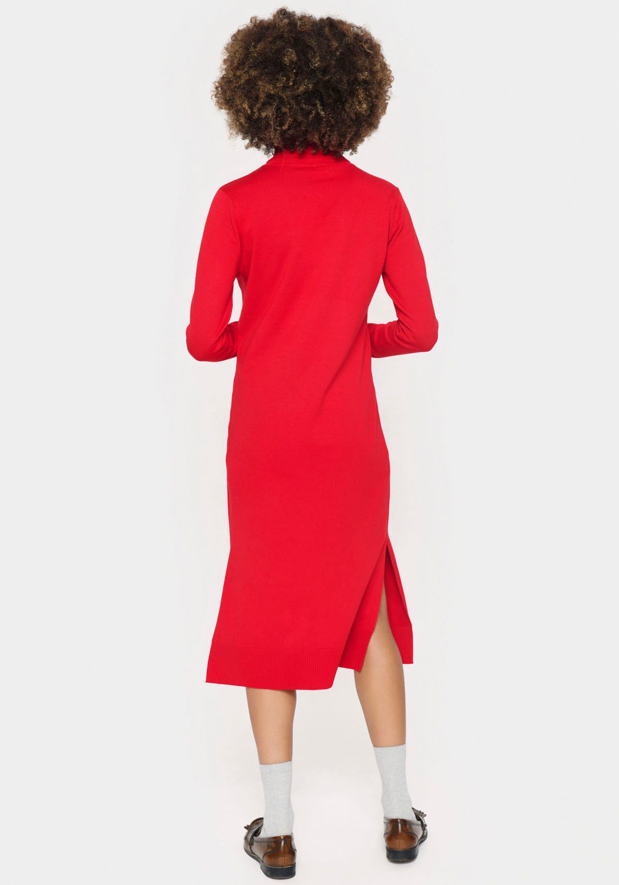 Saint Tropez Strickkleid MilaSZ Roll Neck Long Dress günstig online kaufen