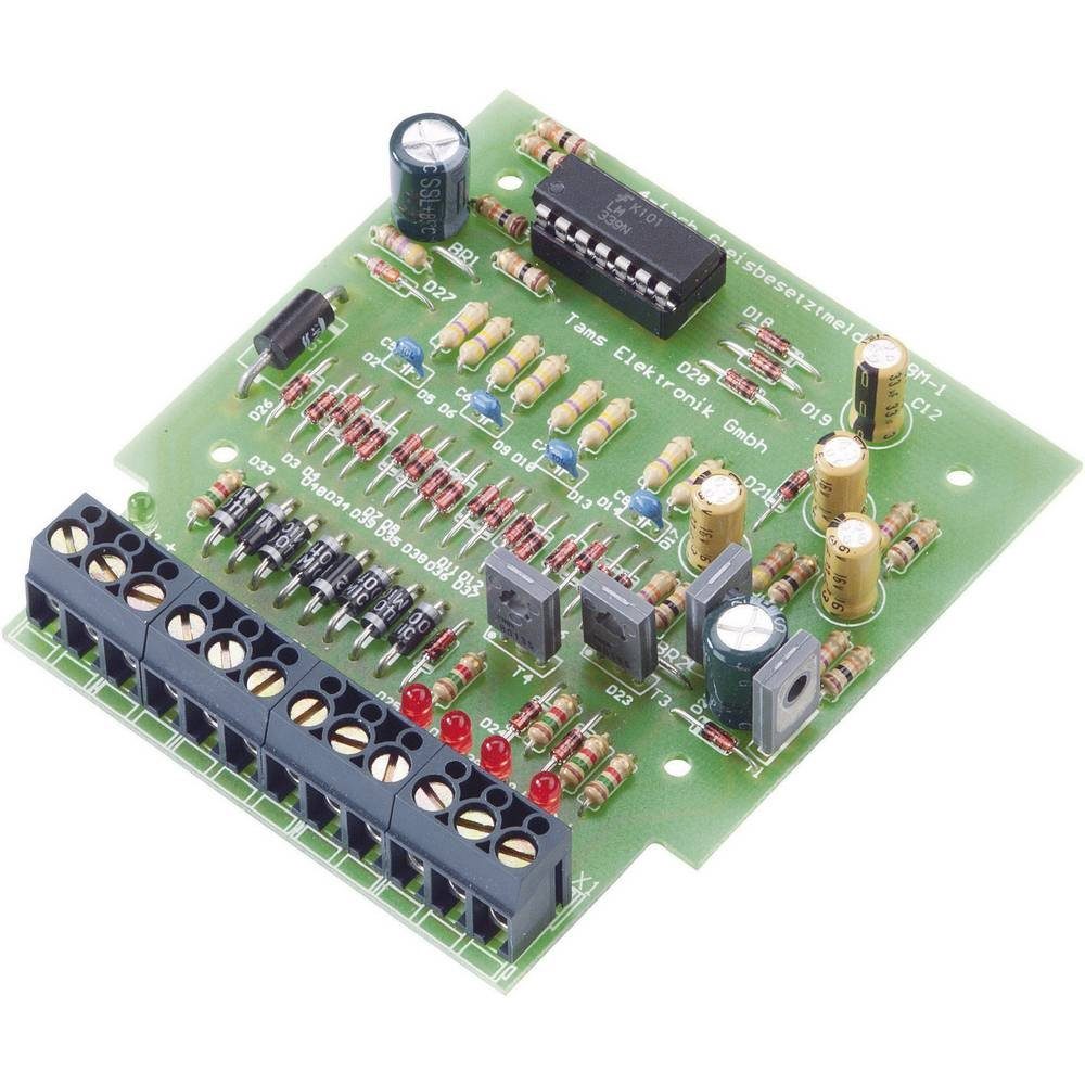 Modelleisenbahn-Fahrregler Elektronische Gleisbesetztmeldung "GBM-1″, 4-fach