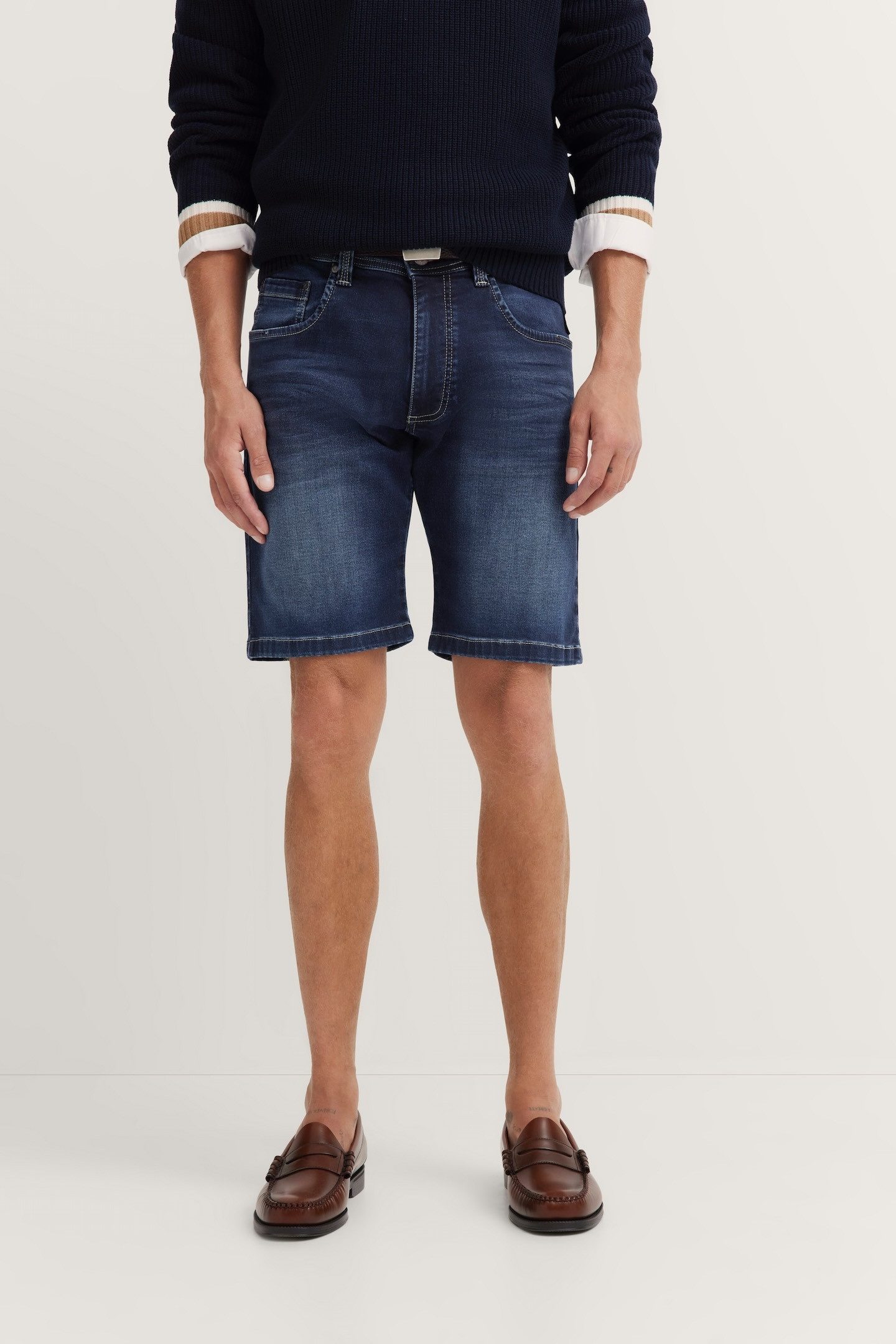 bugatti Bermudas im Used-Wash-Design